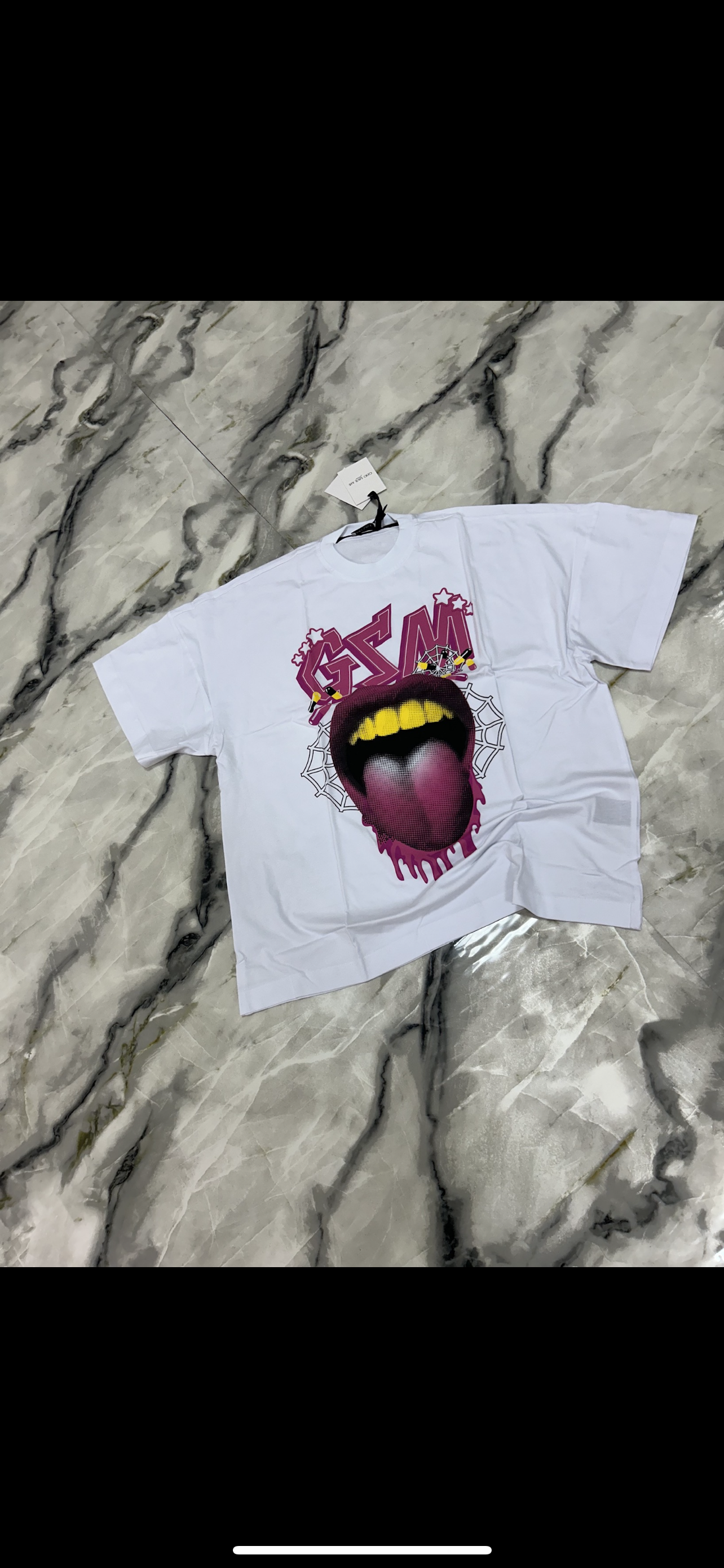 T-SHIRT GOD SAVE ME WHITE