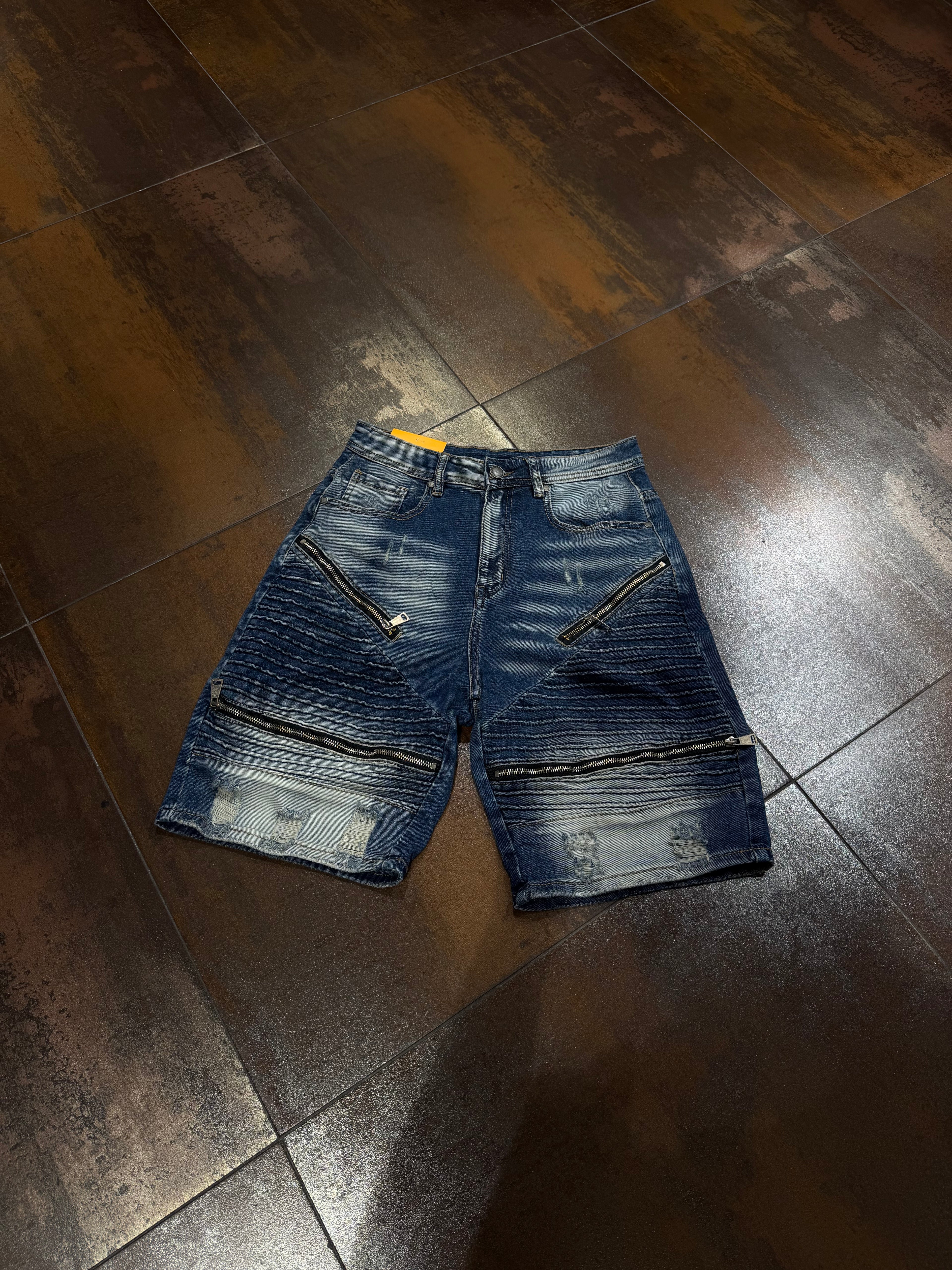 BERMUDA STRANGE CLOUD ZIP BLU