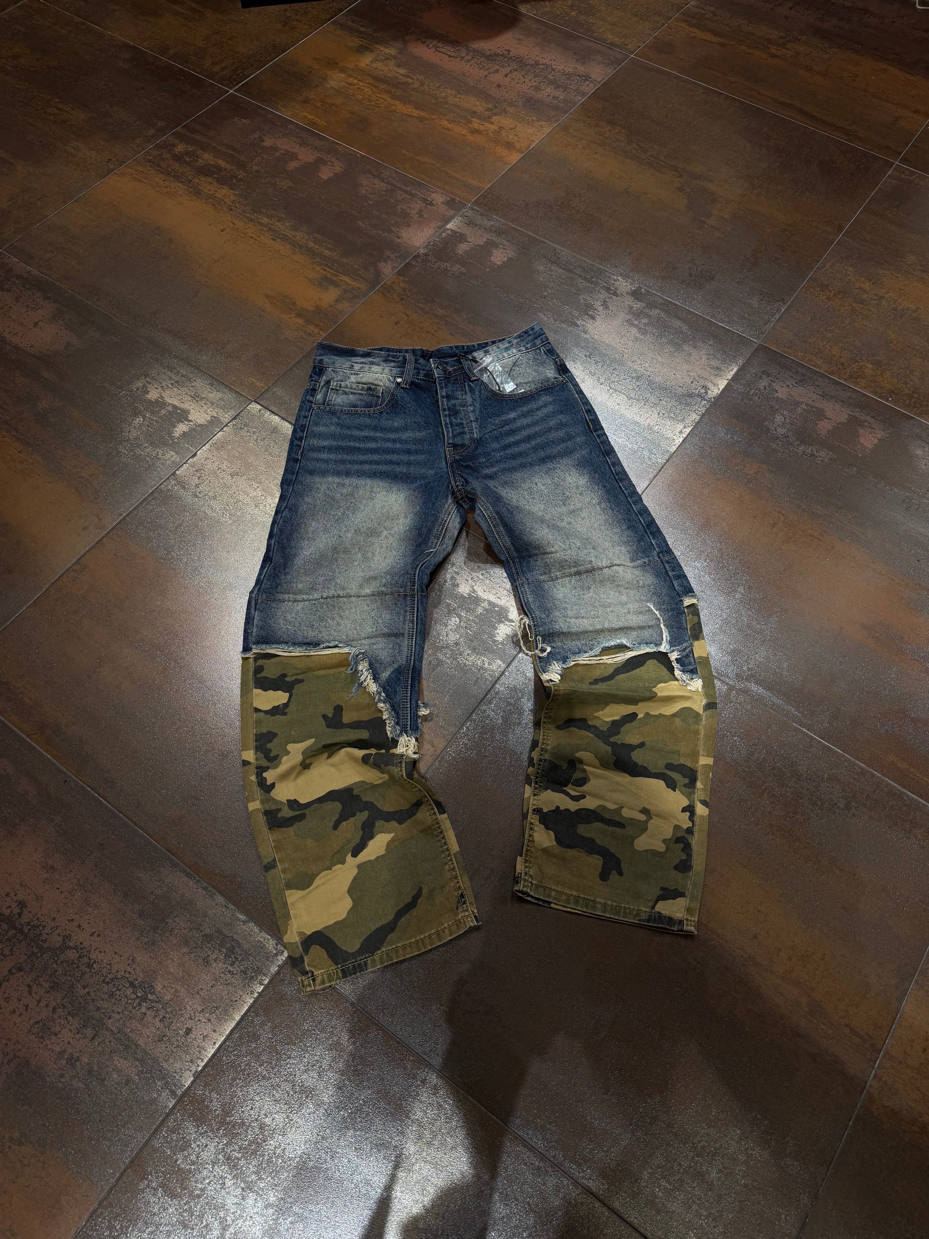JEANS DOUBLE CAMOUFLAGE