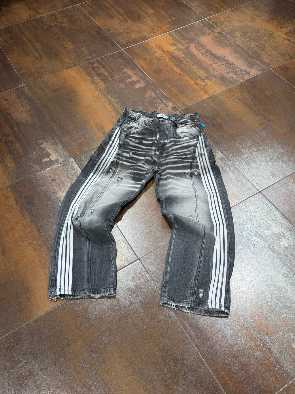 JEANS LINEAR GREY