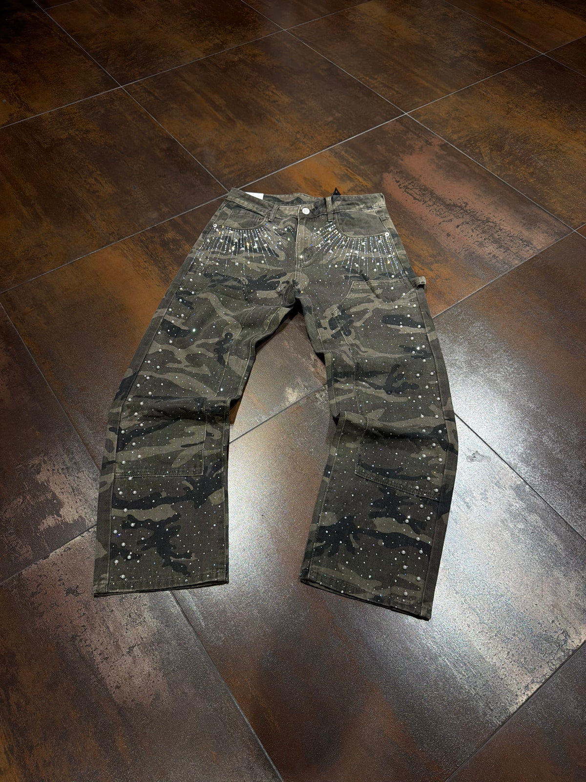JEANS PAPER CAMO MAK