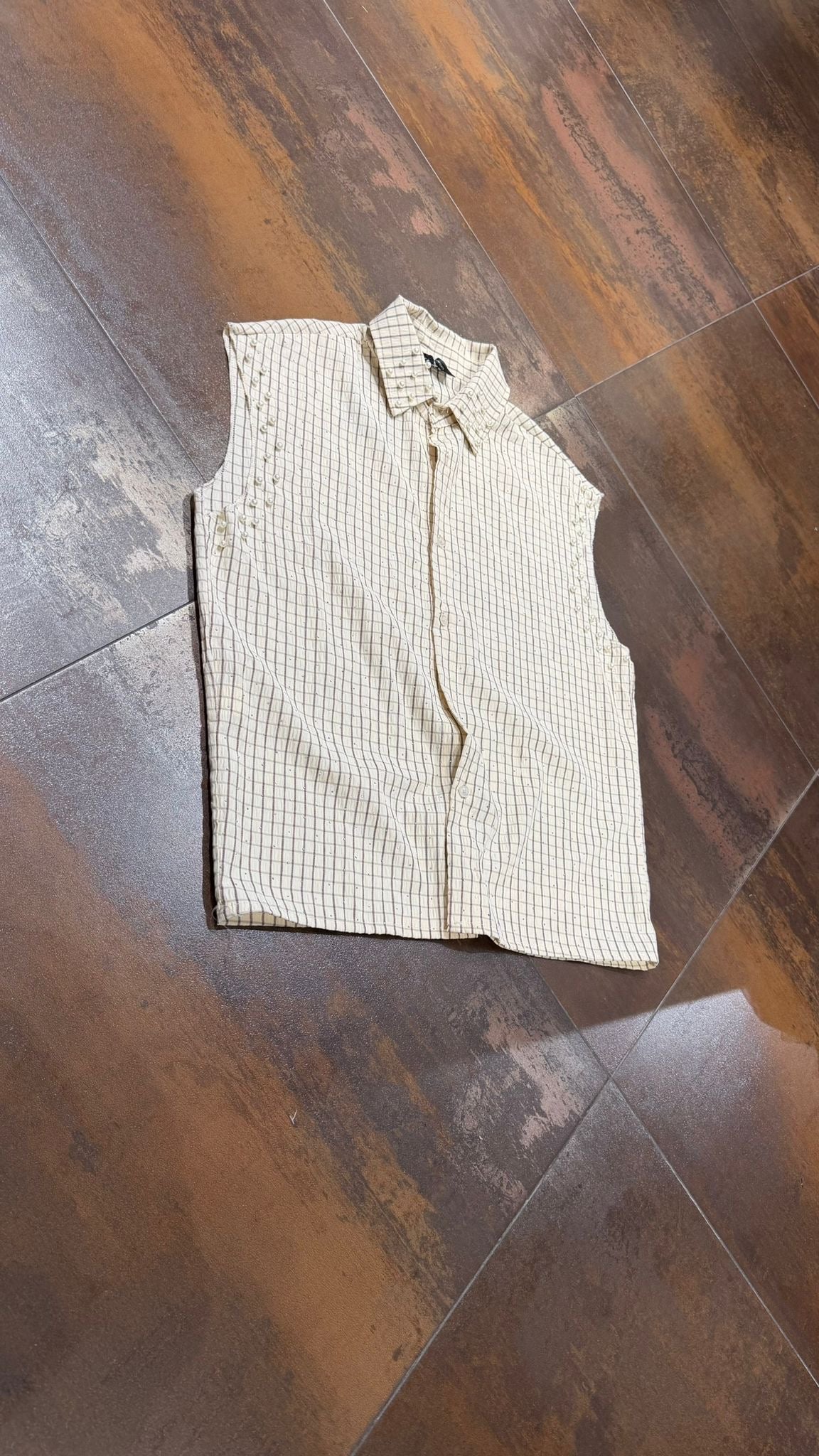 CAMICIA SMANICATA