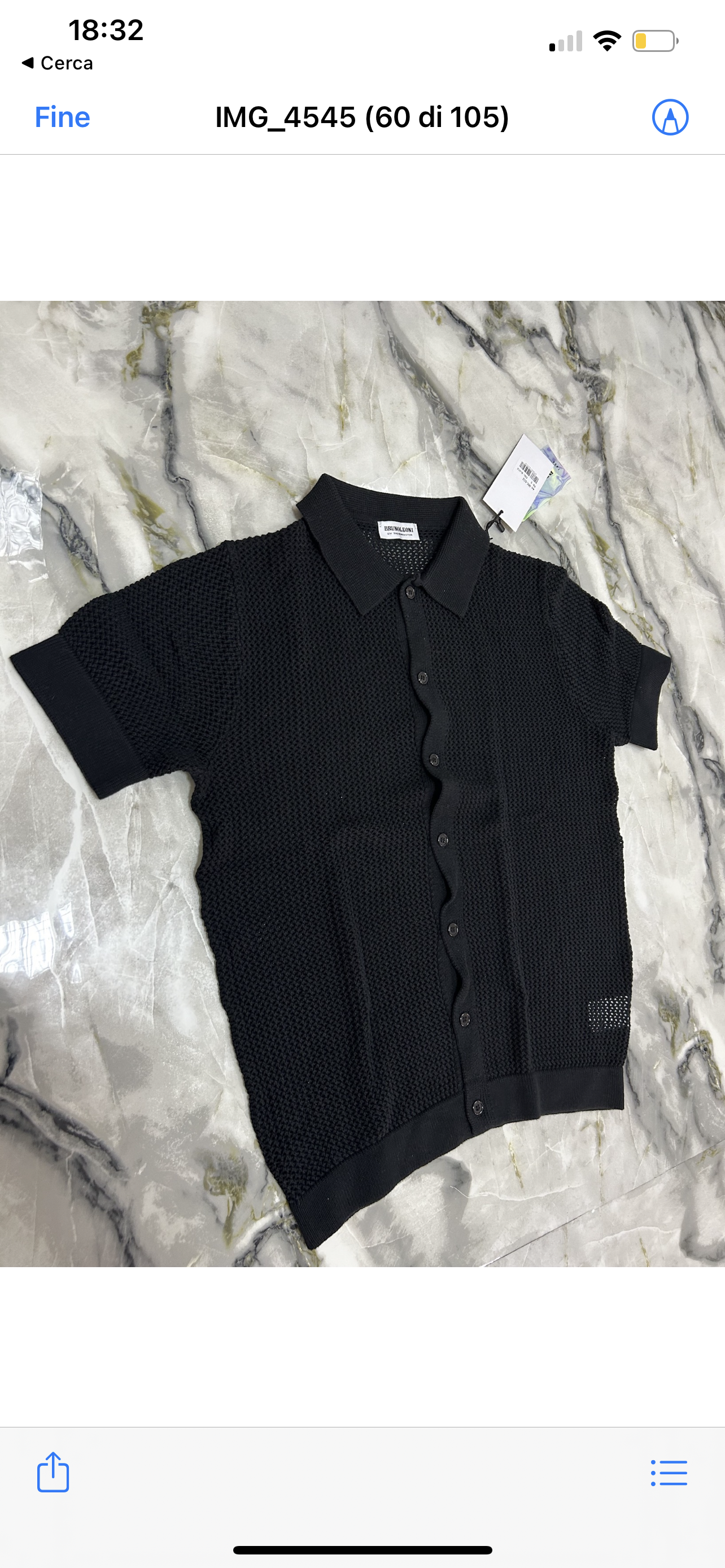 CARDIGAN BRUNO LEONI NERO