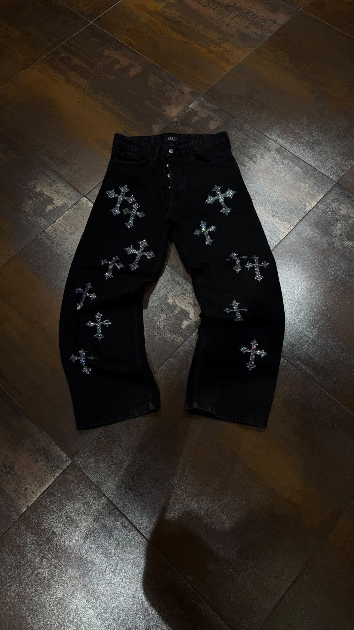 JEANS CHROME BLACK