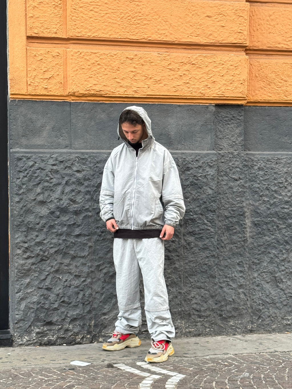 COORDINATO REMOVABLE GREY CLEAR