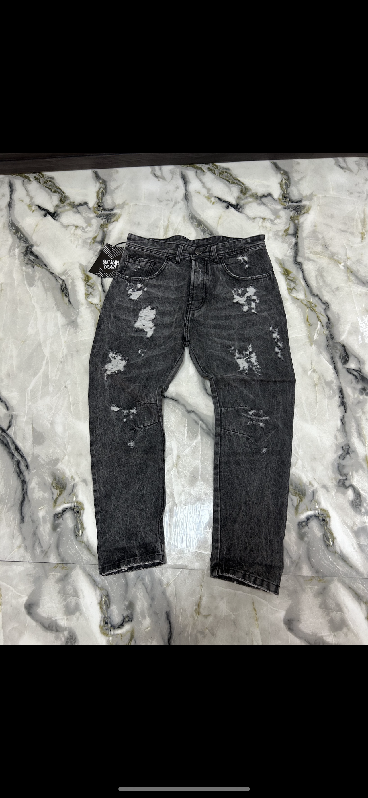 JEANS GRIGIO
