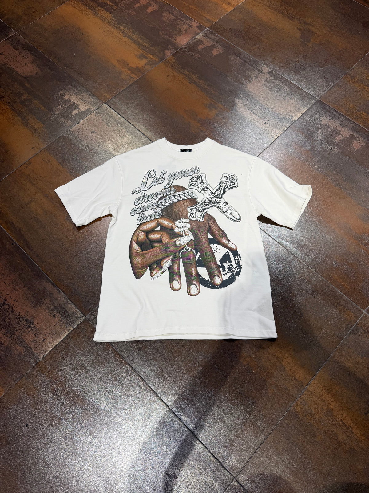T-SHIRT CHROME HANDS