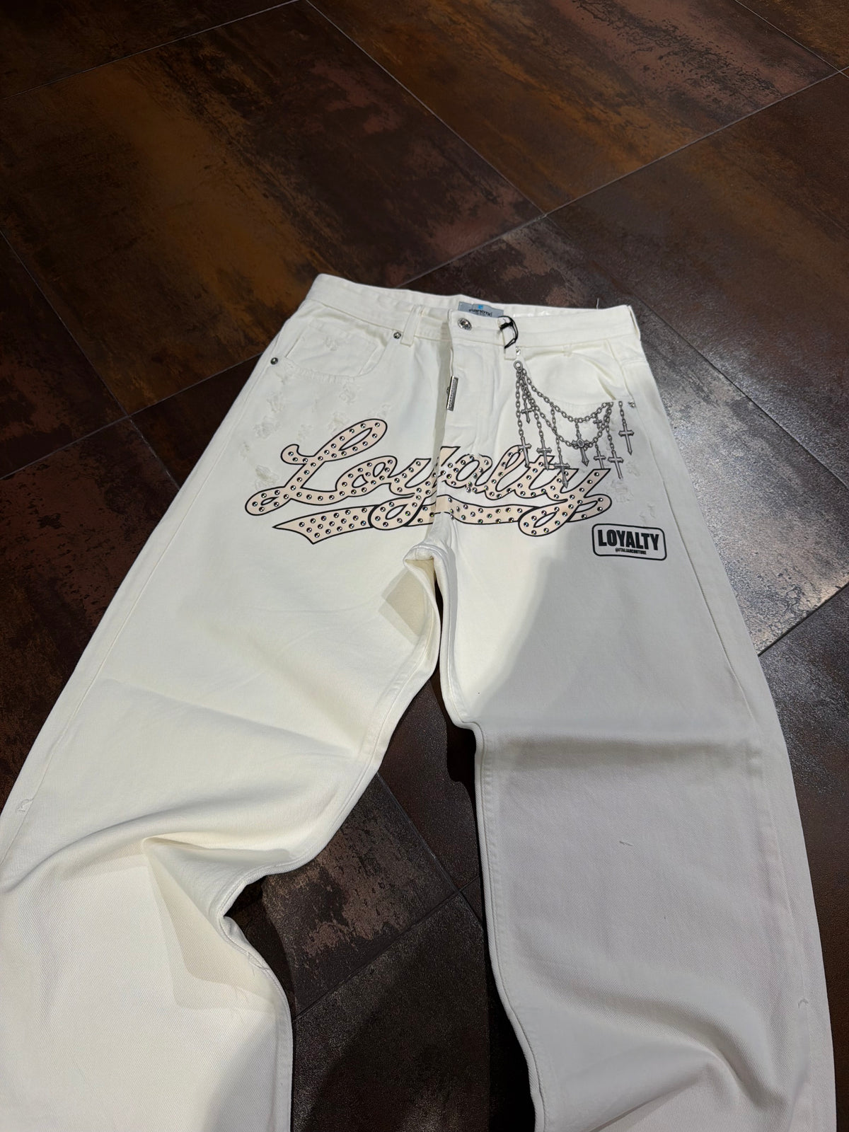 JEANS LOYALTY WHITE