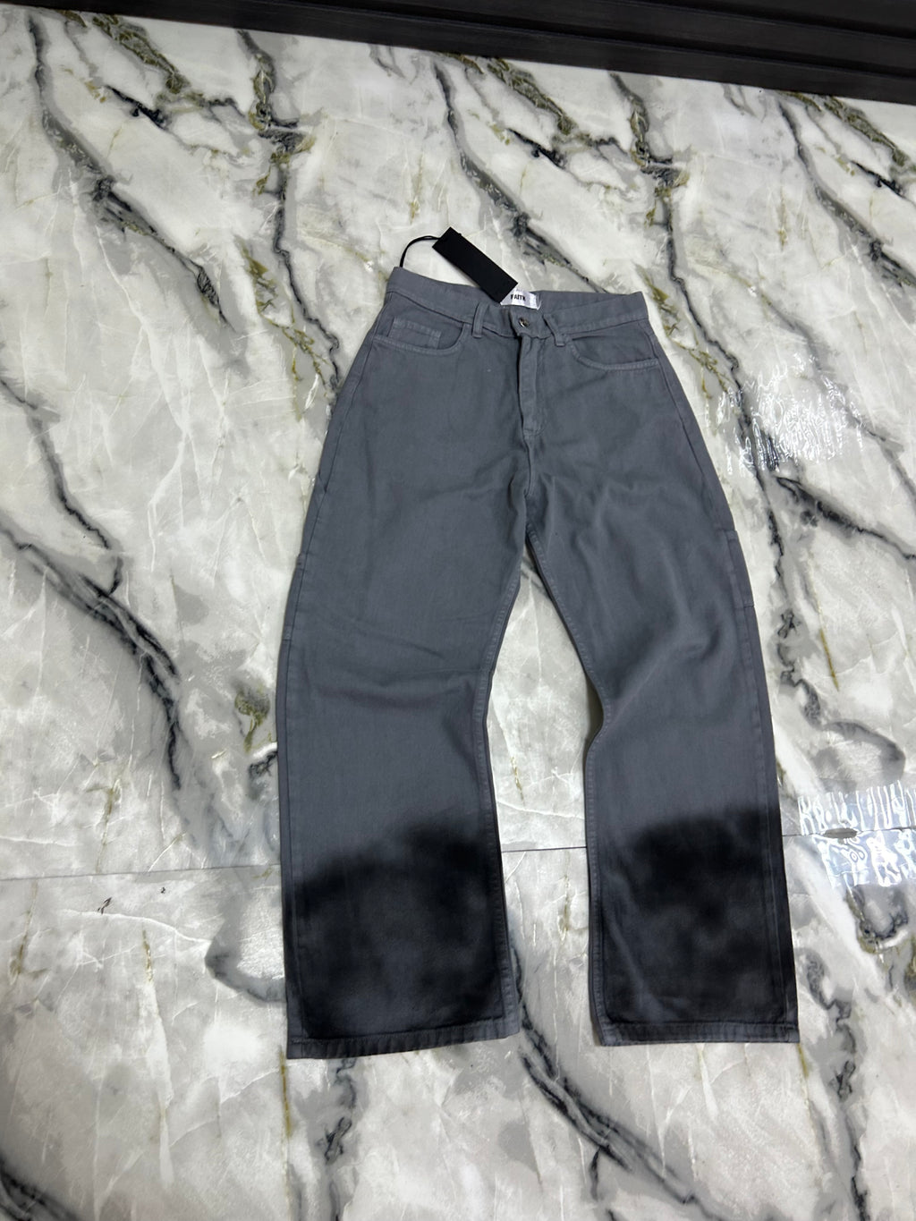 JEANS FAITH GRIGIO