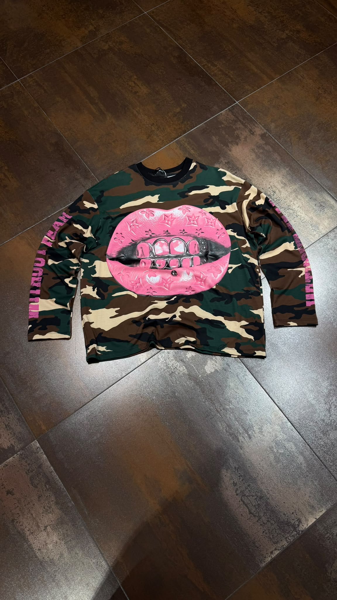 LONGSLEEVE KISS CAMOUFLAGE
