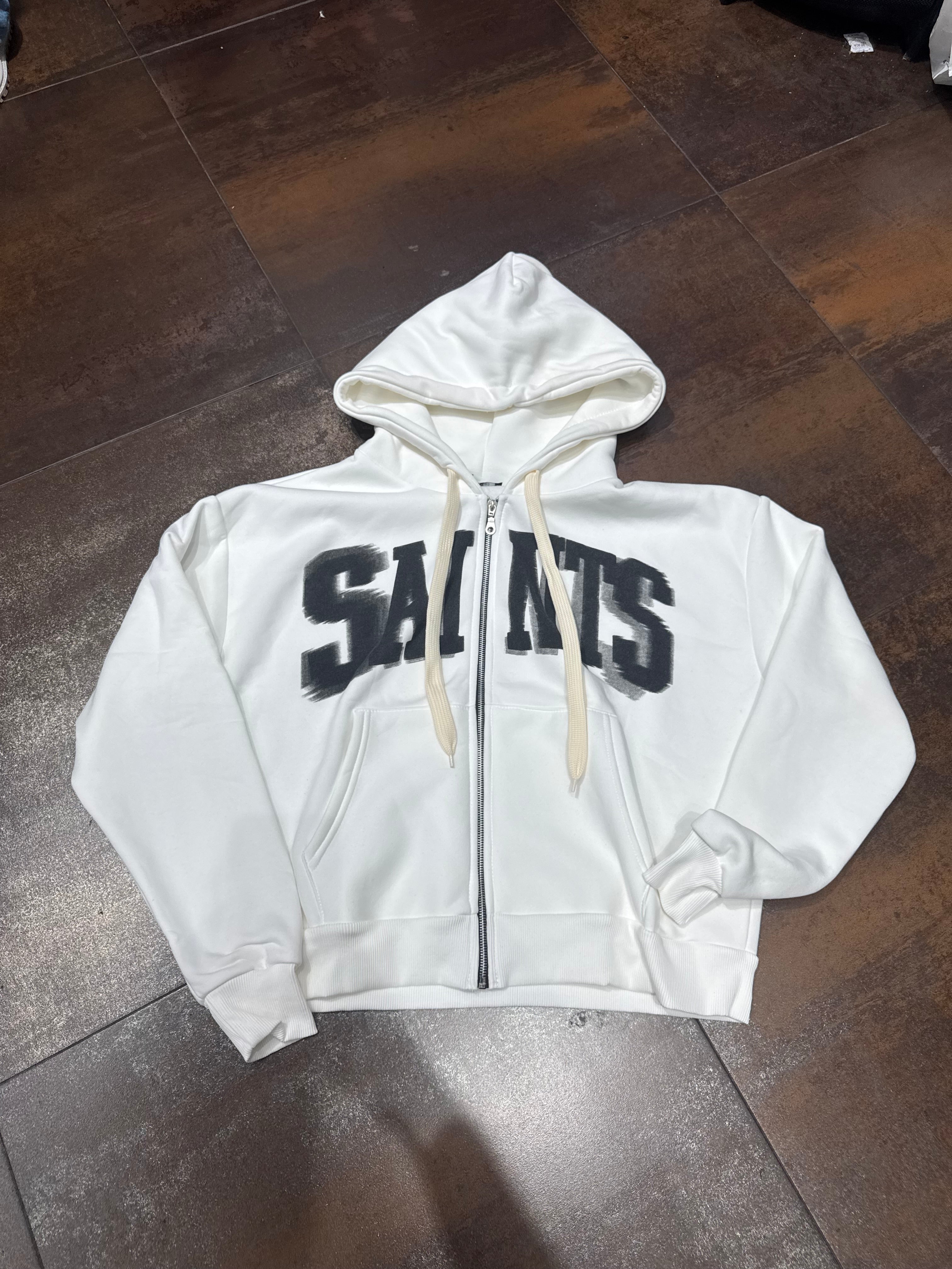 FELPA SAINTS ZIP