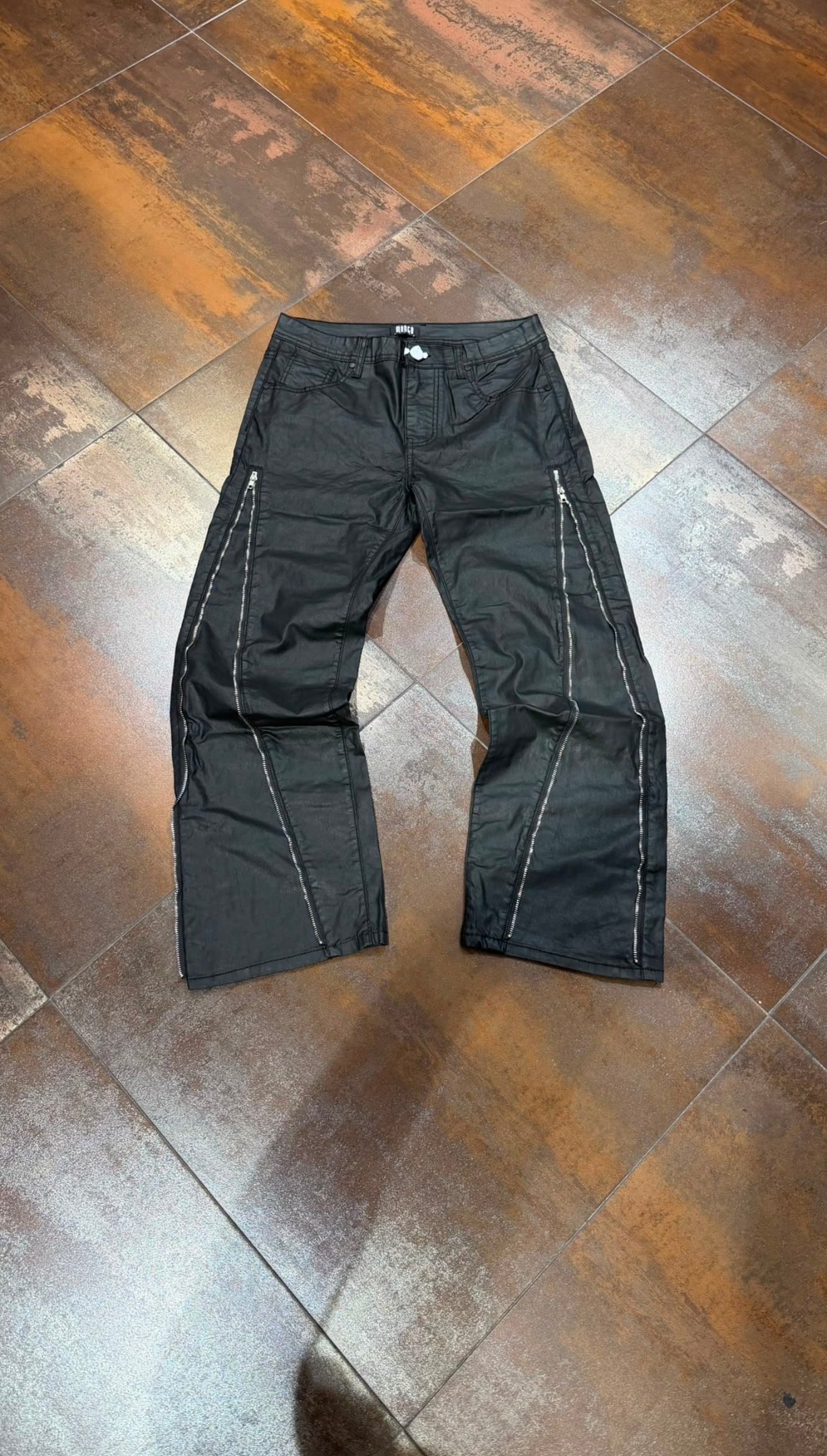 JEANS ZIP BLACK