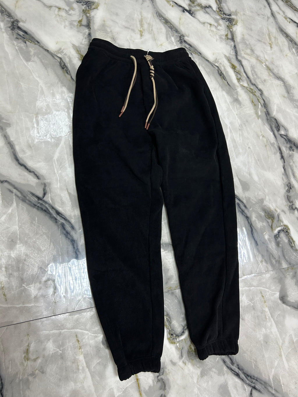 Pant tuta nero lacci