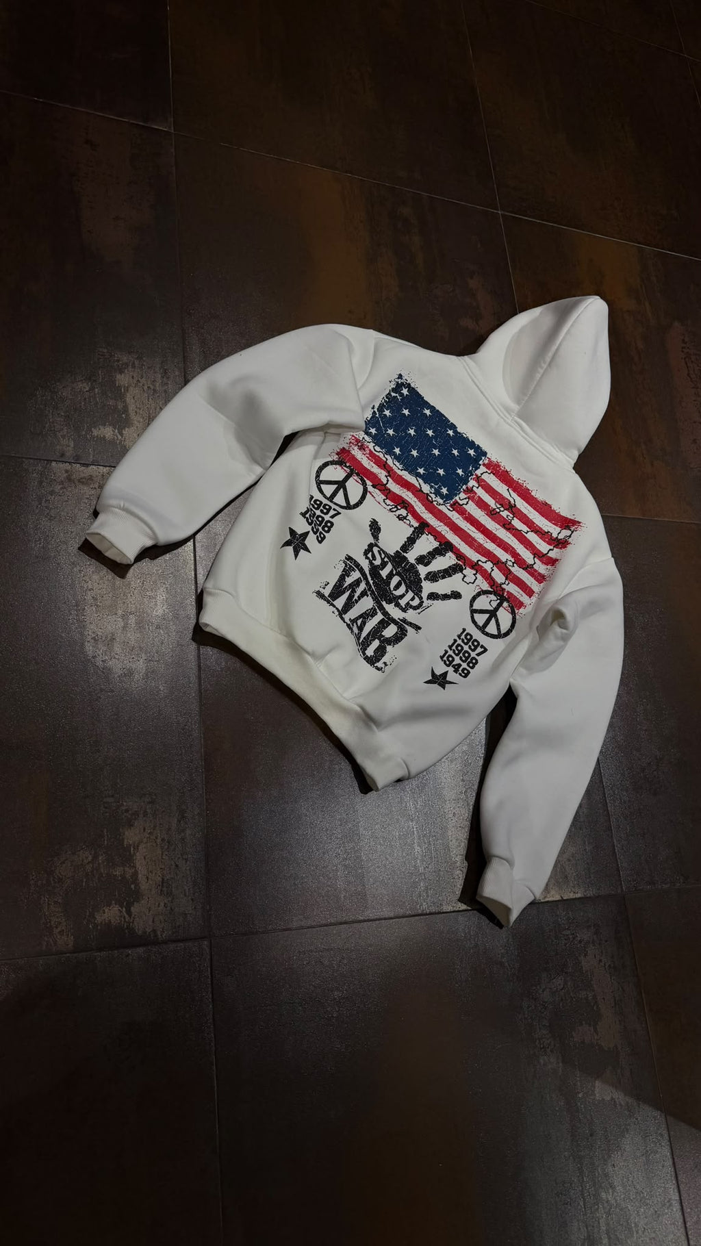 FELPA USA STAMPA RETRO