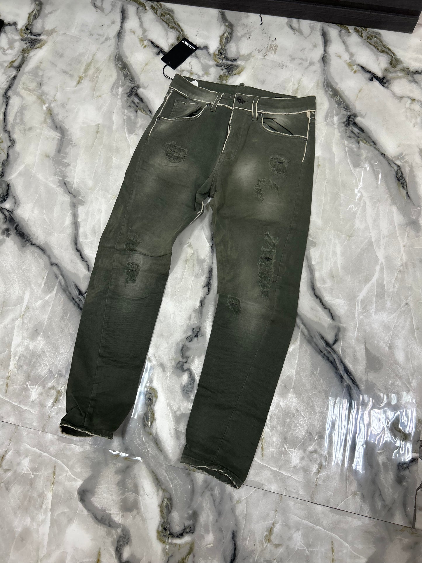 Jeans Alternet verde
