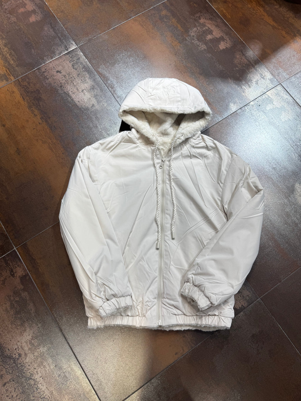 BOMBER REVERSIBILE WHITE