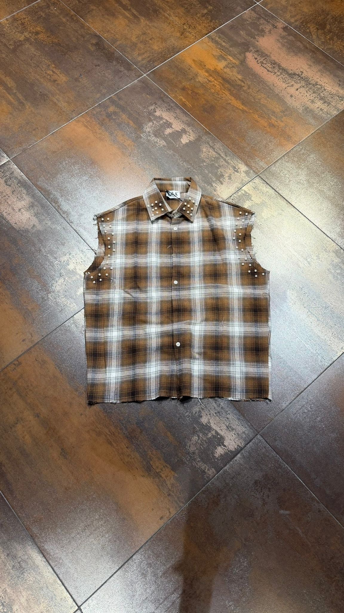 CAMICIA SMANICATA