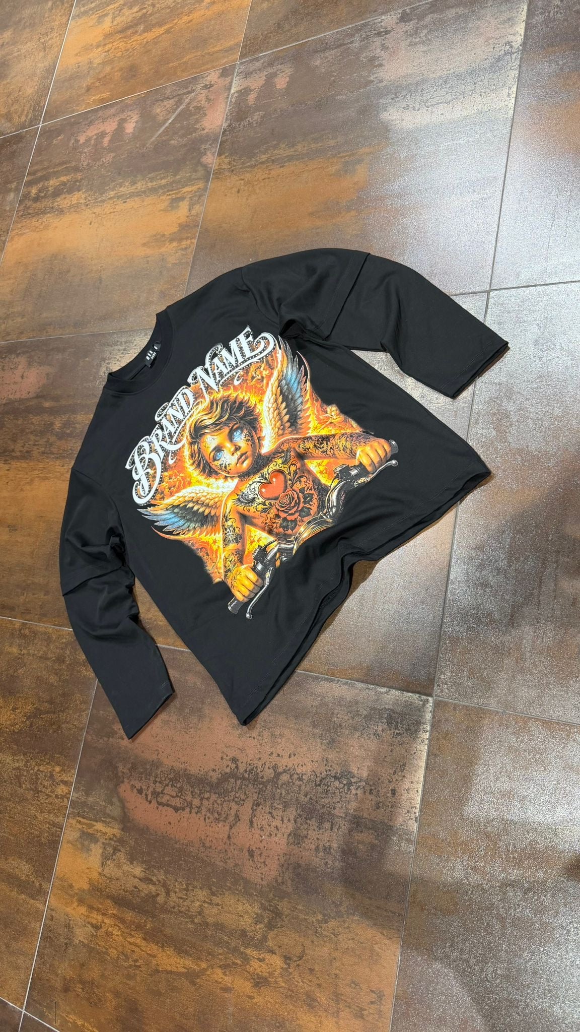 T-SHIRT LONGSLEEVE BRANDNAME