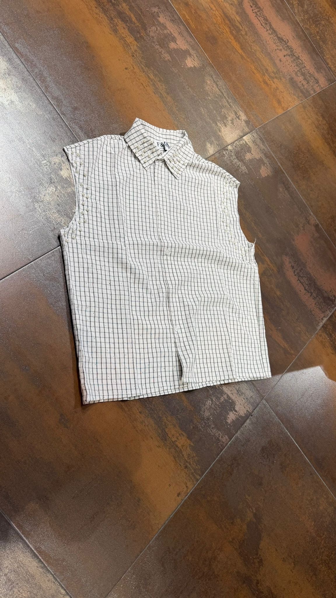 CAMICIA SMANICATA