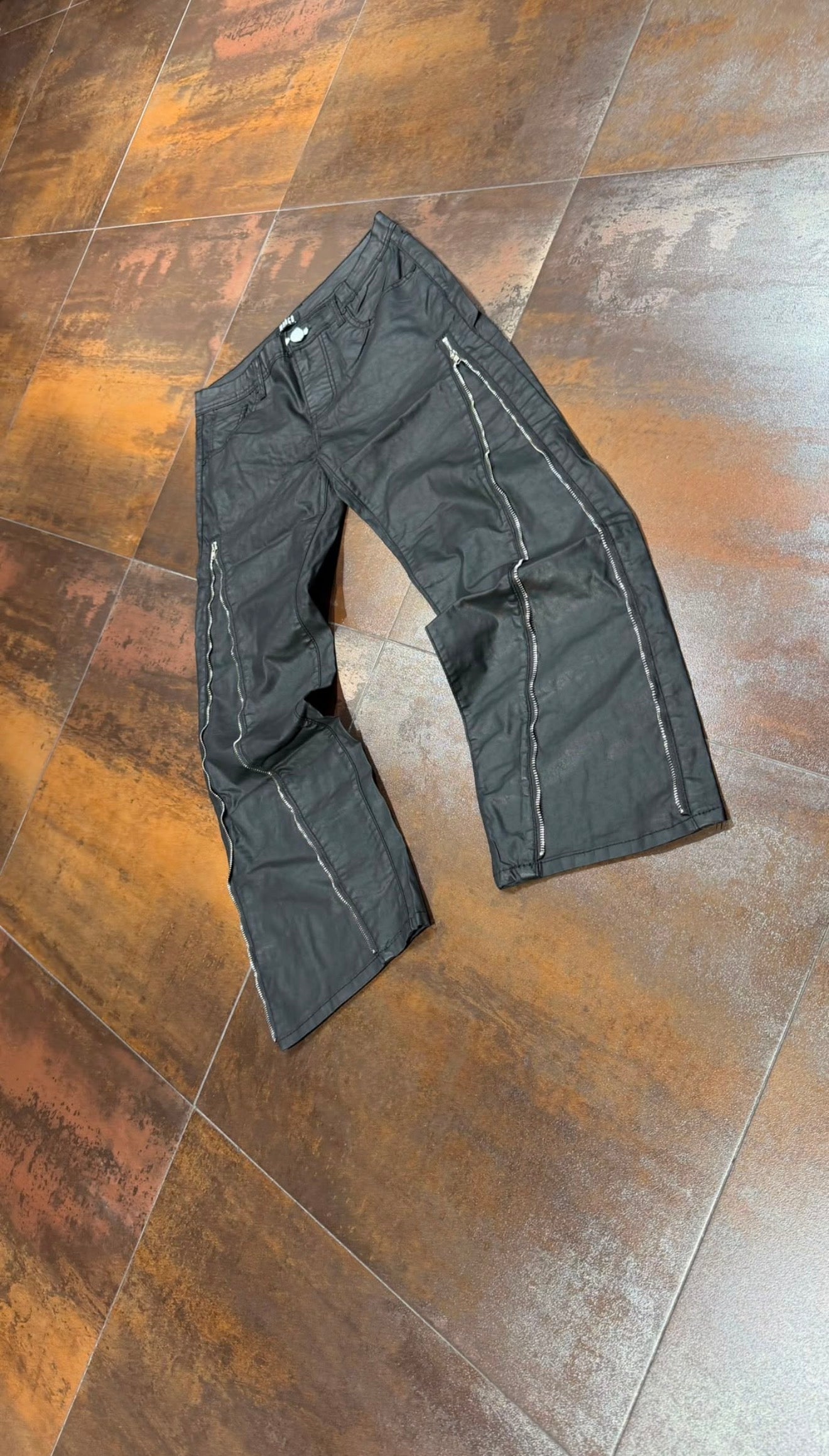 JEANS ZIP BLACK