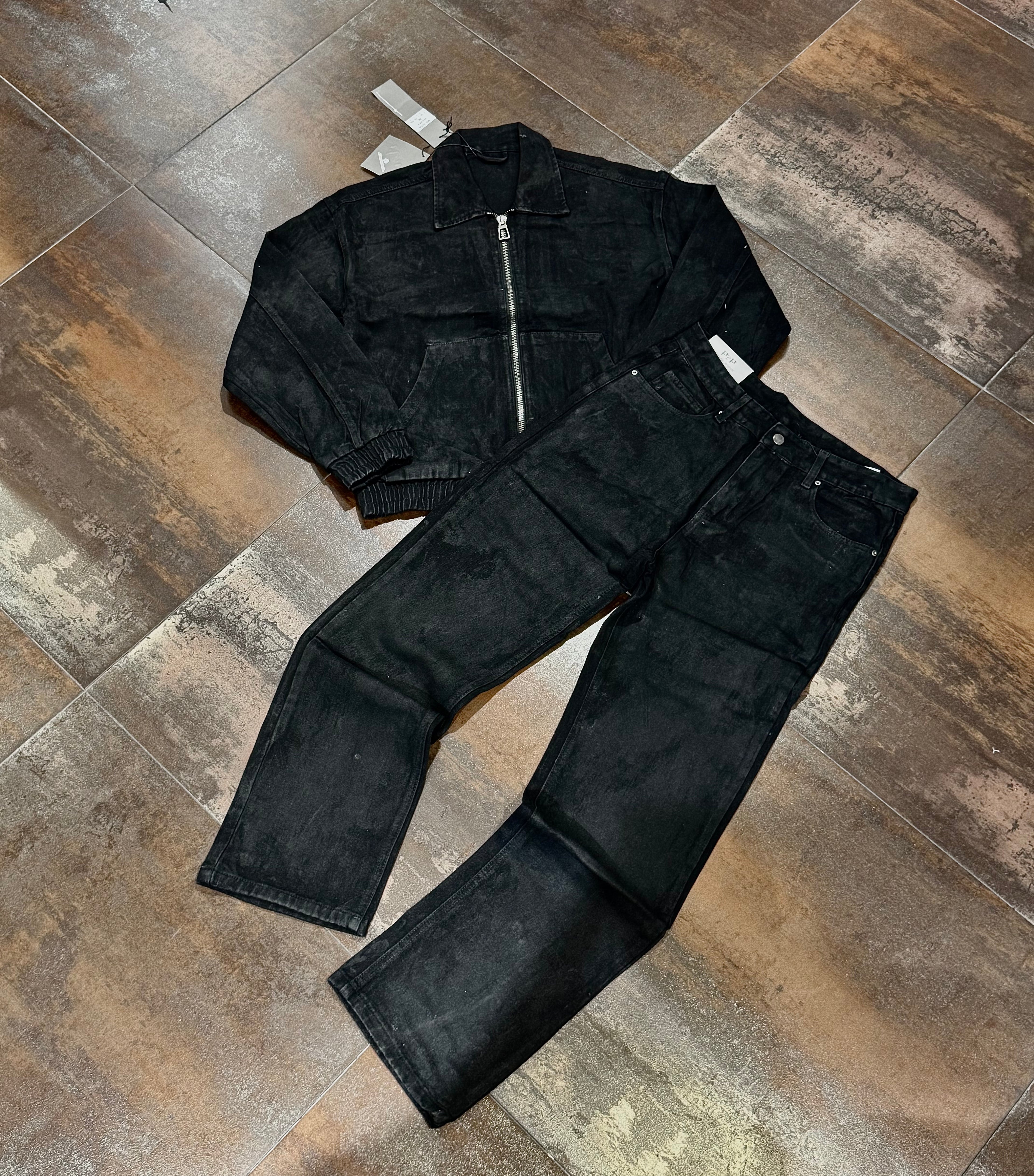 COORDINATO BLACK JEANS CERATO