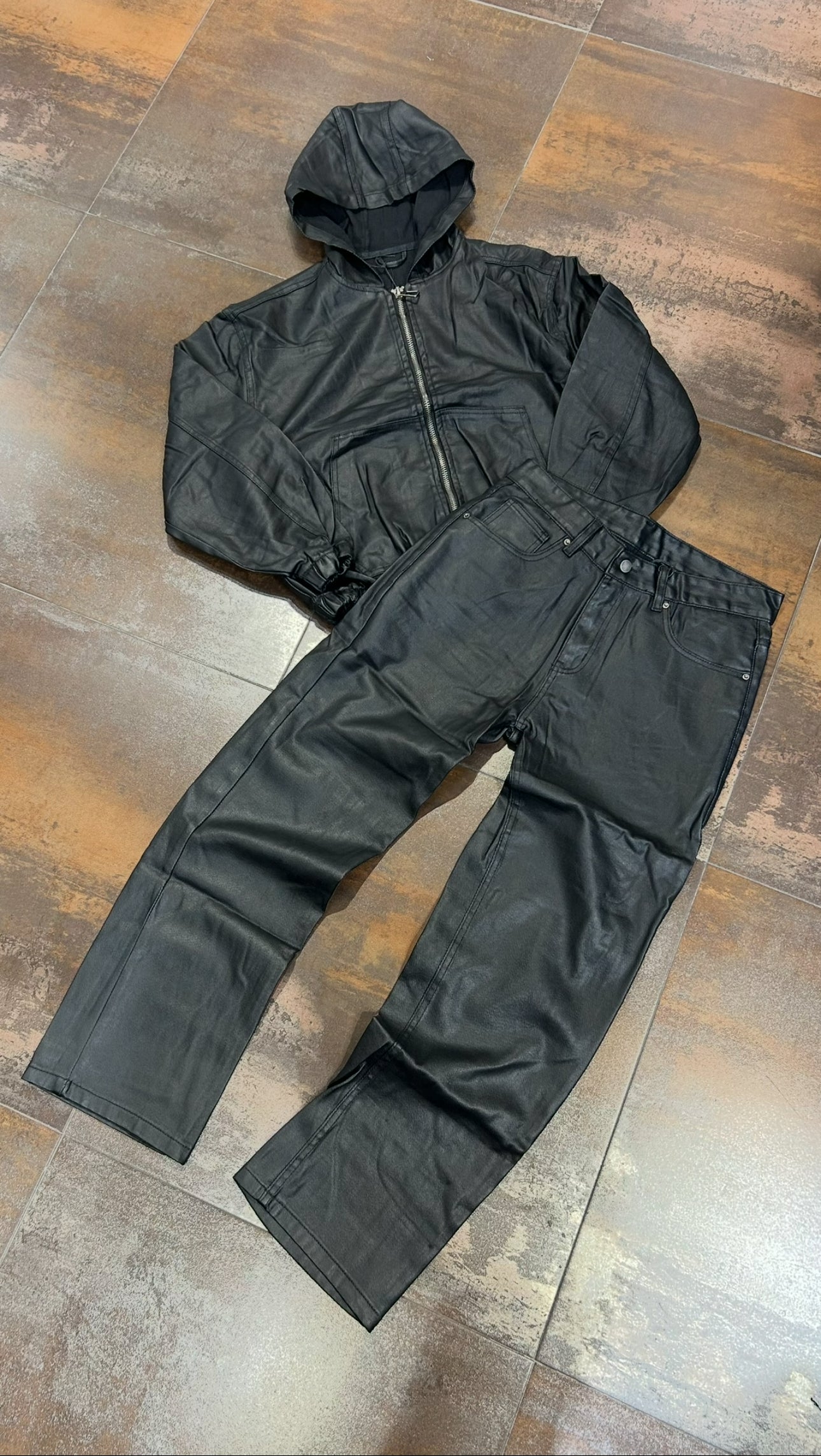 COORDINATO JEANS BLACK