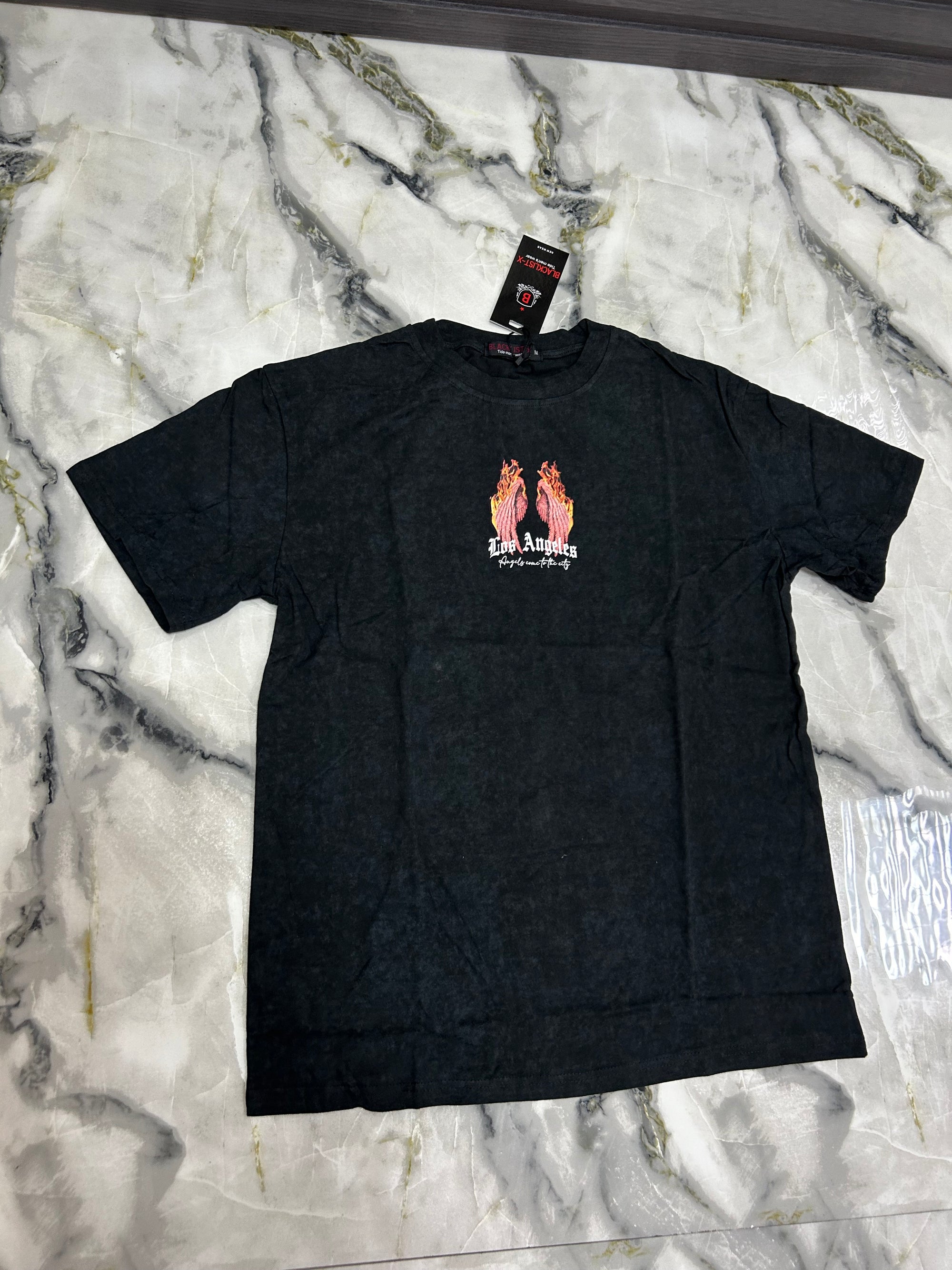 T-shirt blacklist LS grigio scuro