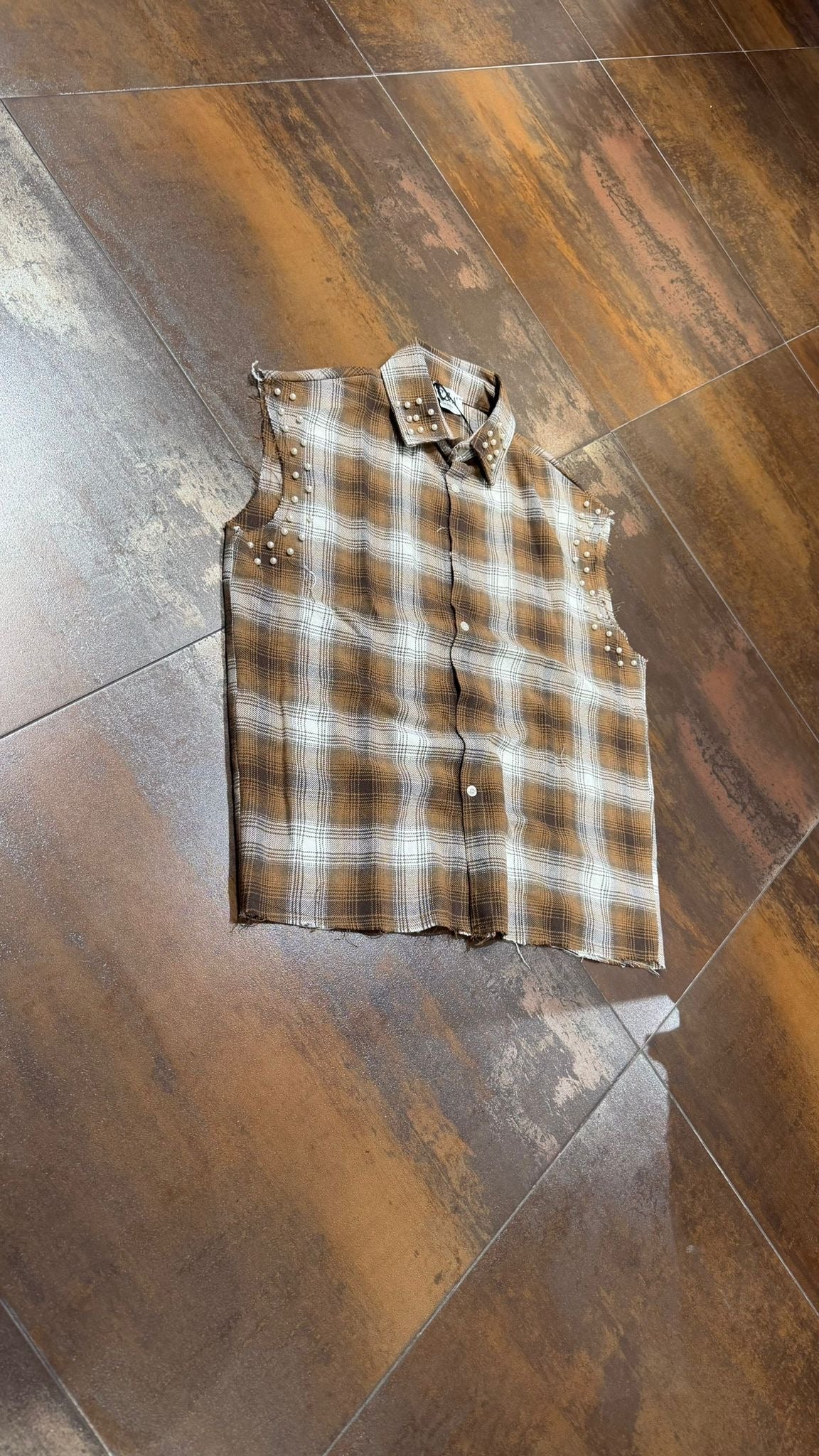 CAMICIA SMANICATA