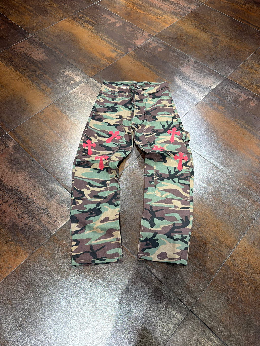 JEANS CAMO CHROME