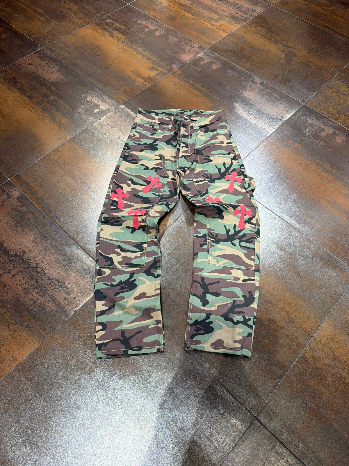 JEANS CAMO CHROME