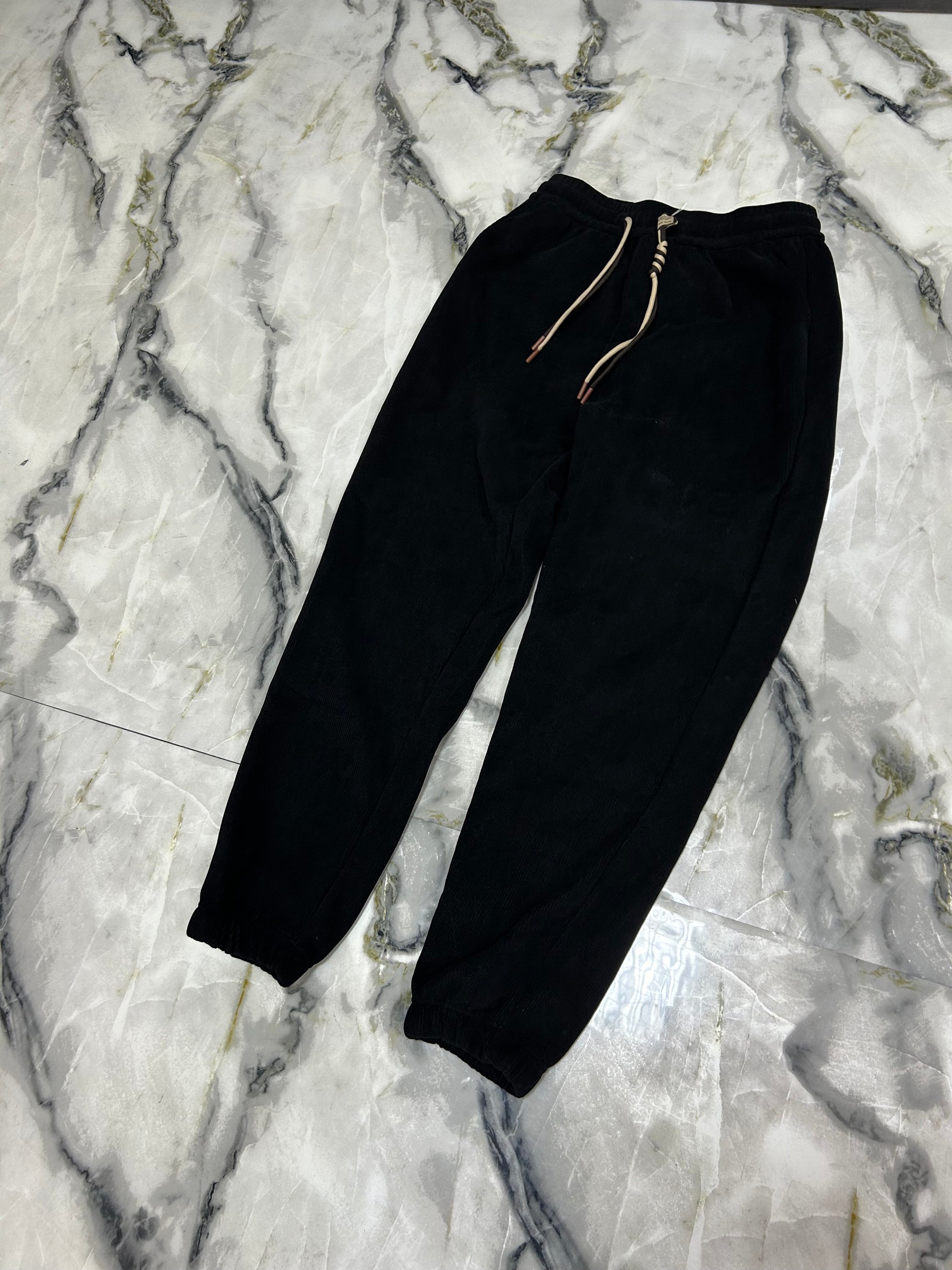 Pant tuta nero lacci