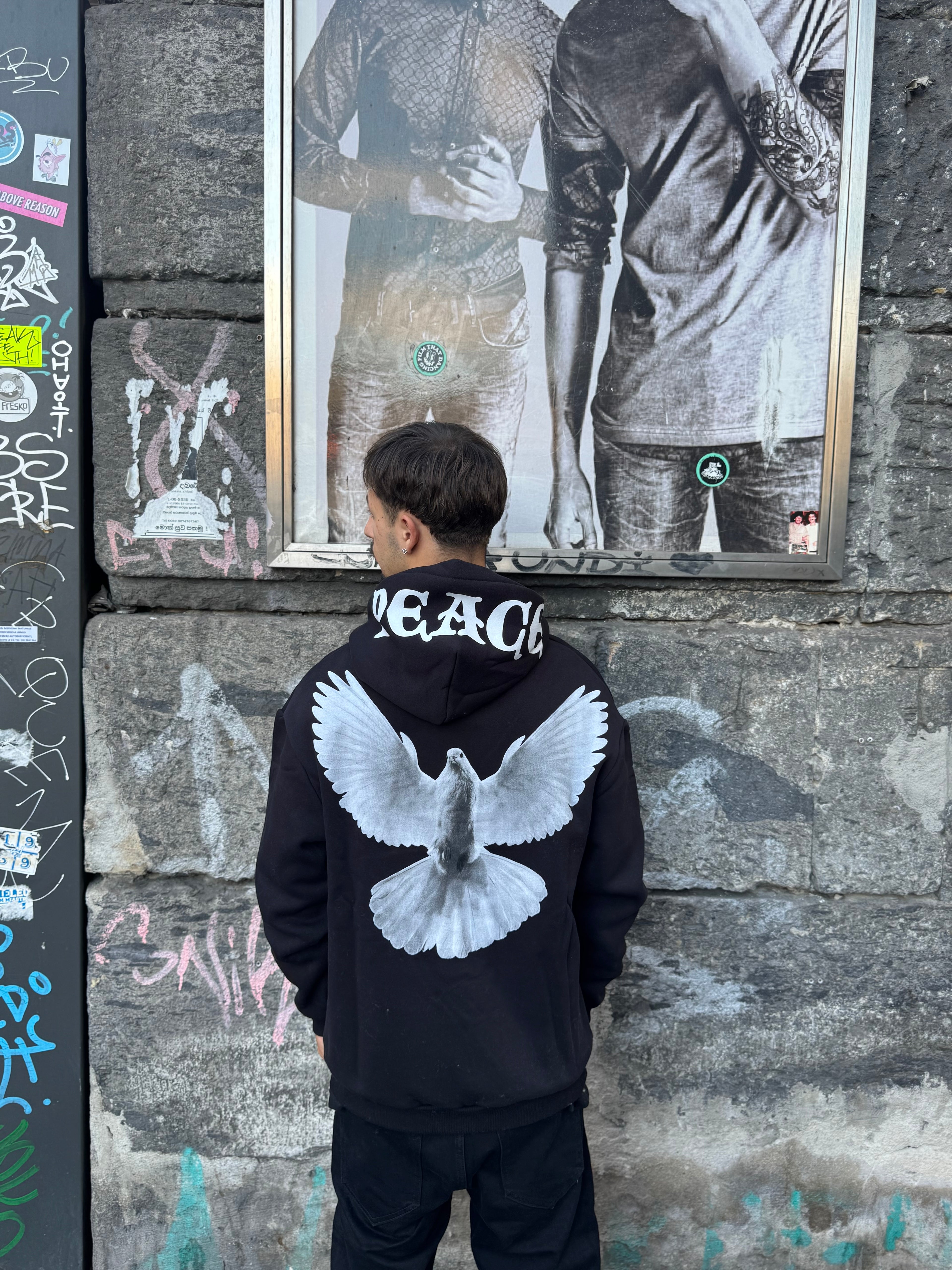 FELPA HK STAMPA RETRO