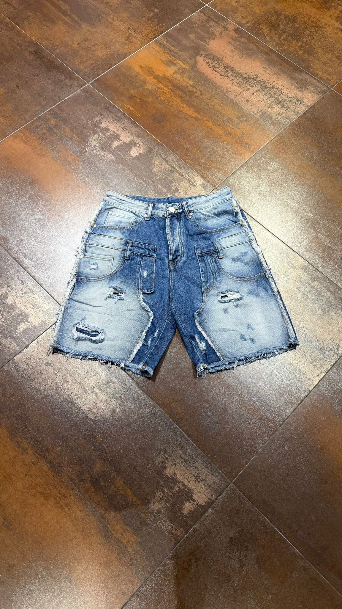 BERMUDA DOUBLE JEANS
