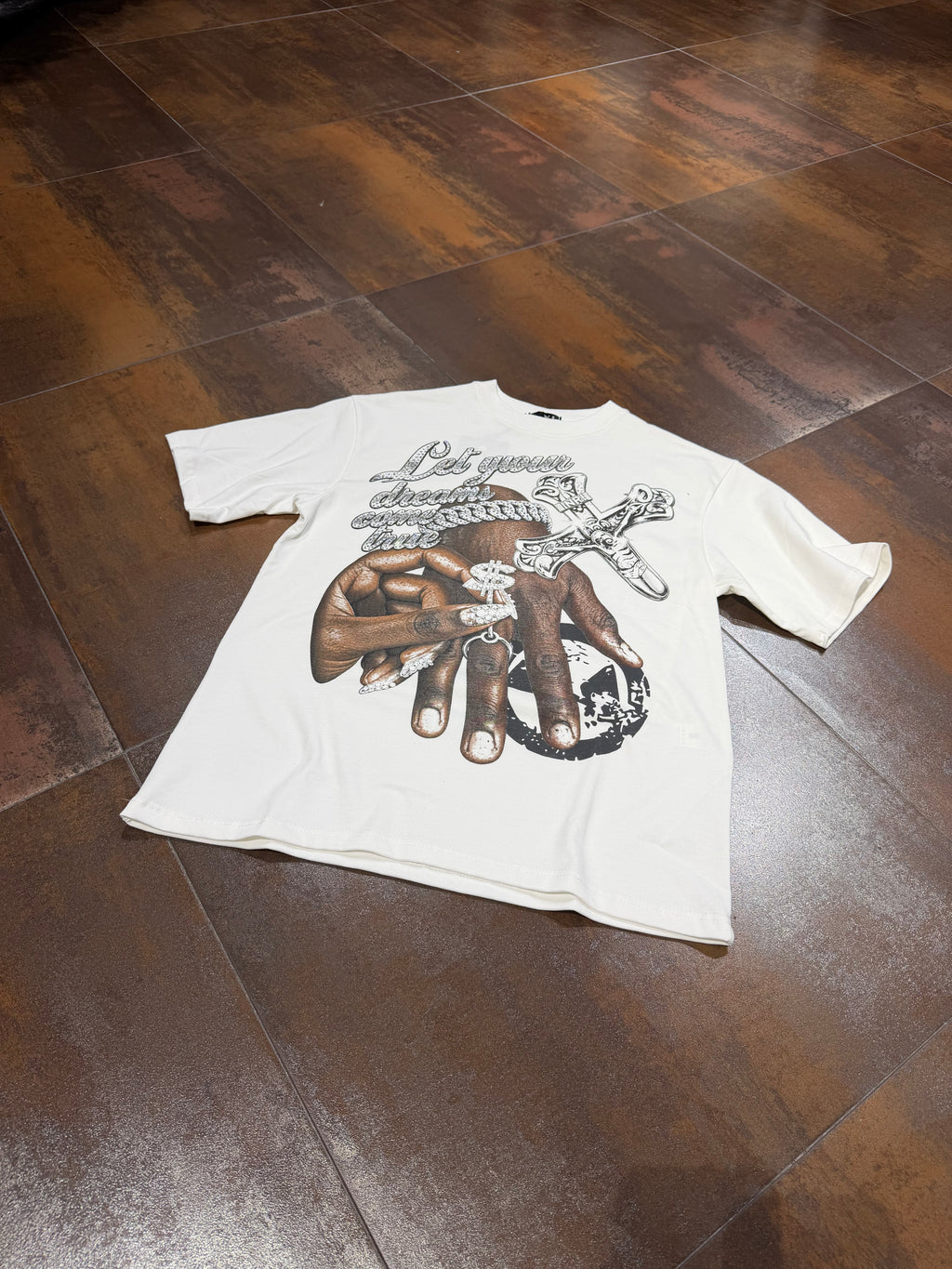 T-SHIRT CHROME HANDS