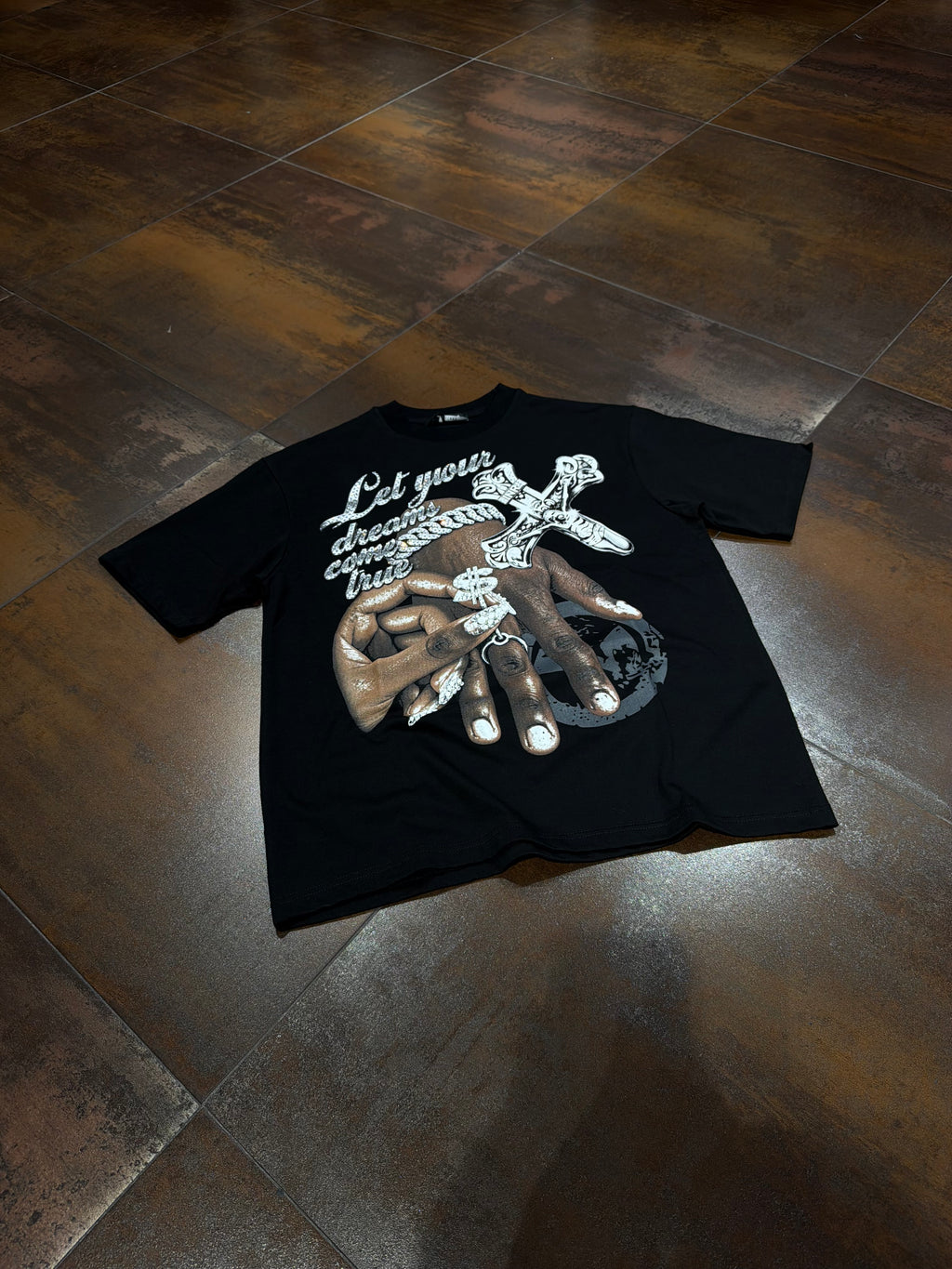 T-SHIRT CHROME HANDS