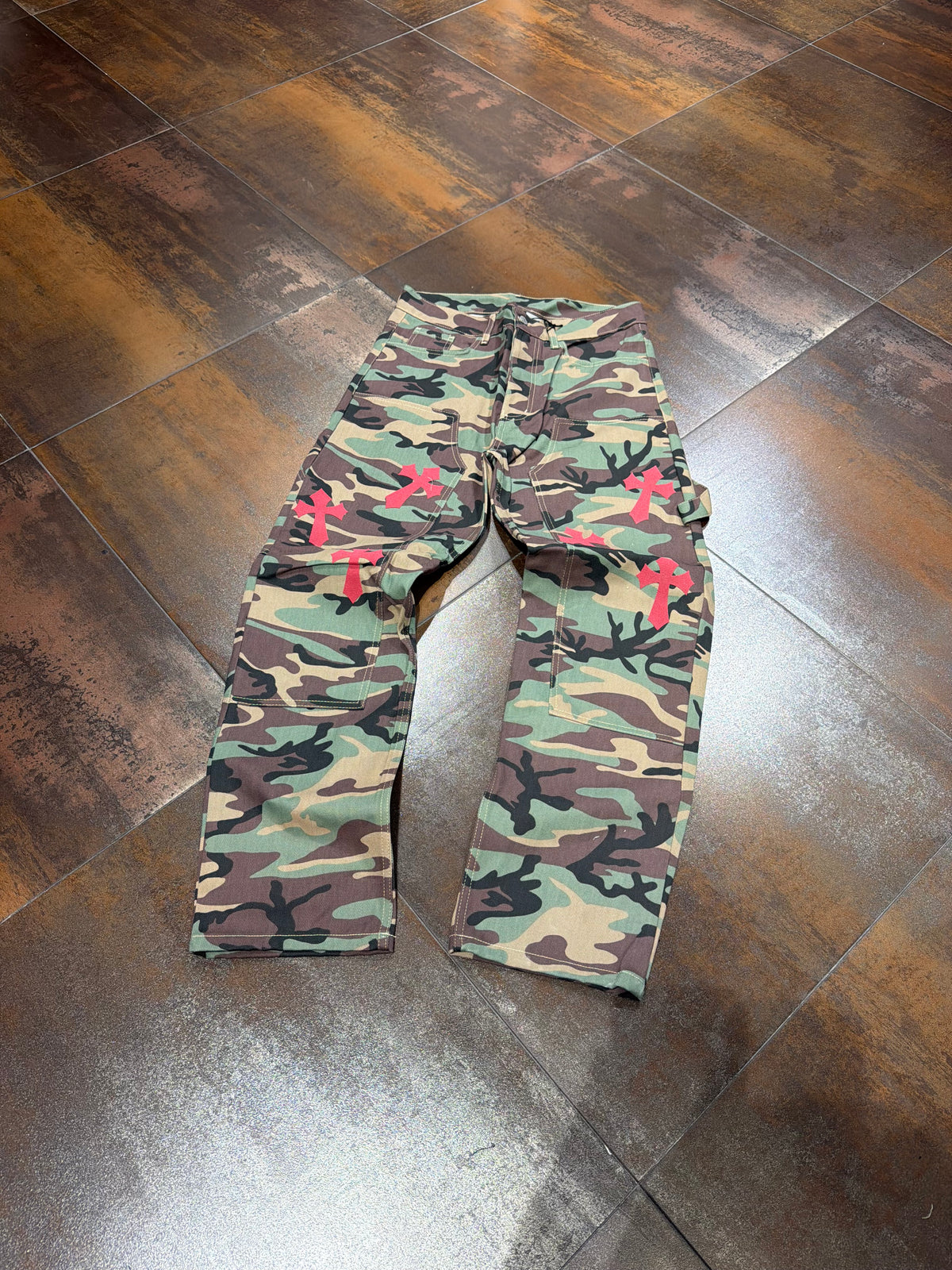 JEANS CAMO CHROME