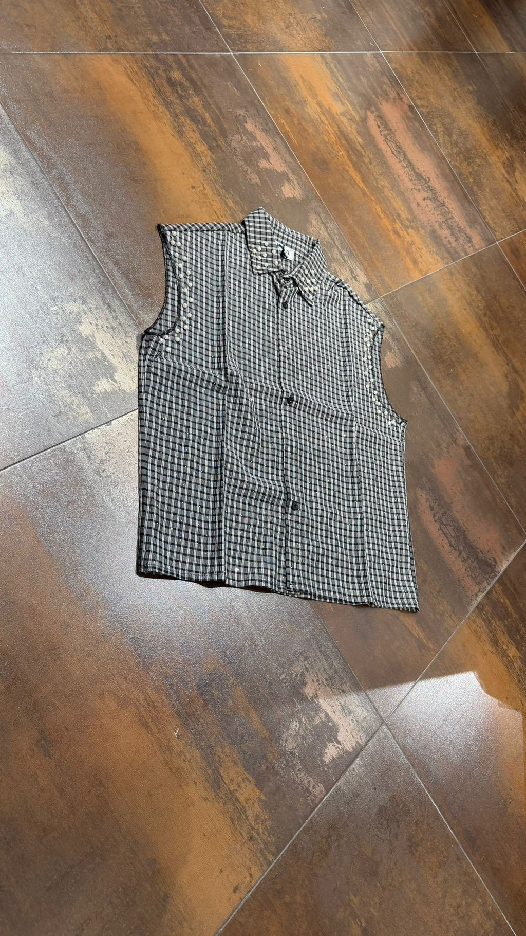 CAMICIA SMANICATA
