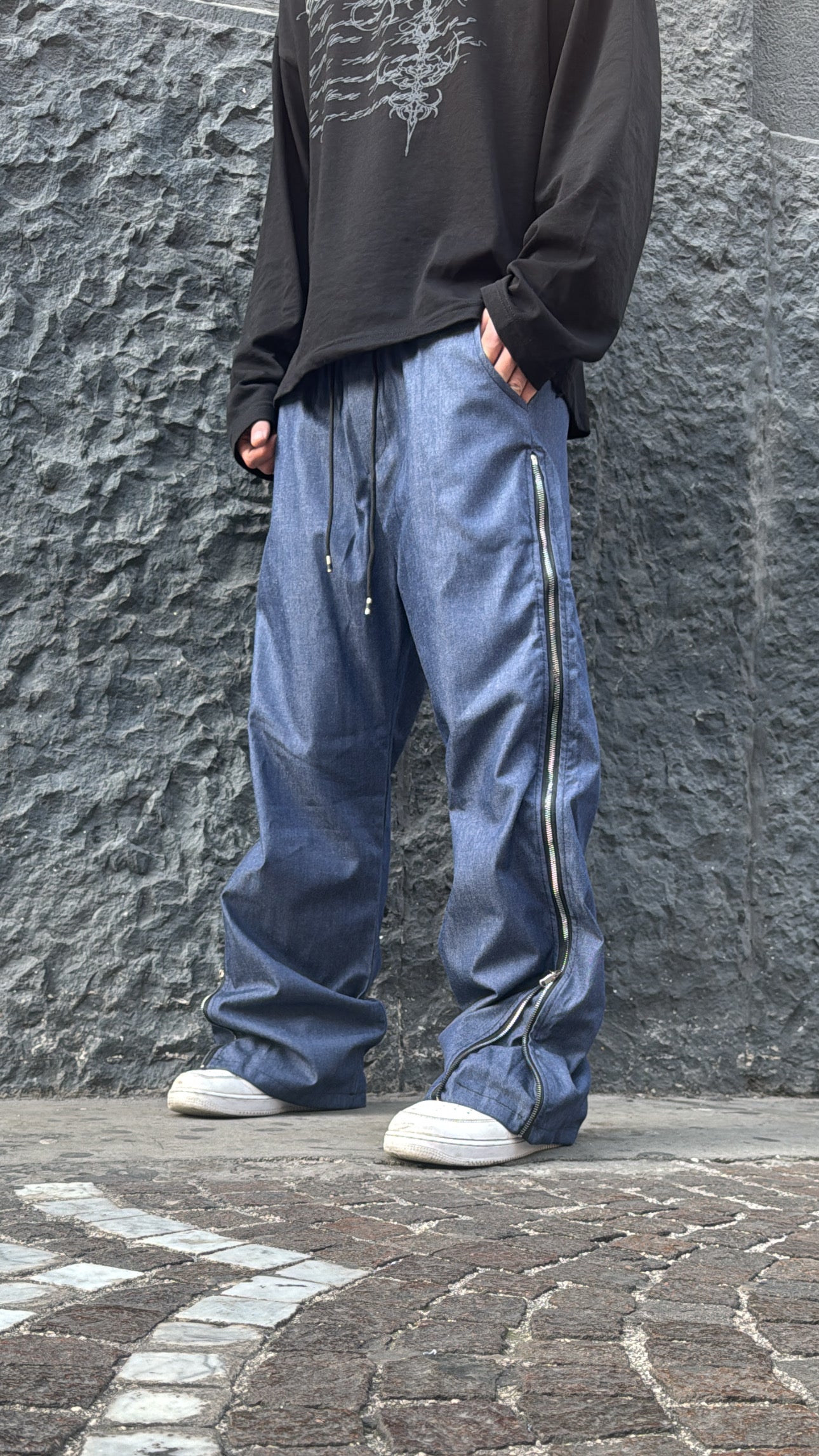 PANT FLARE ZIP HK CORSO