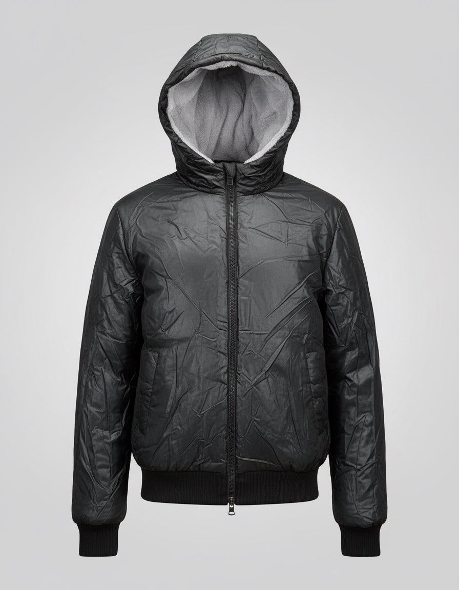 BOMBER REVERSIBILE GREY