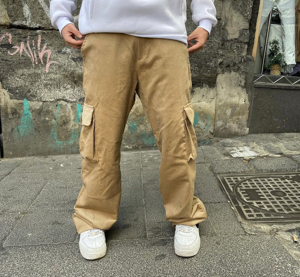 CARGO VELLUTATO BEIGE