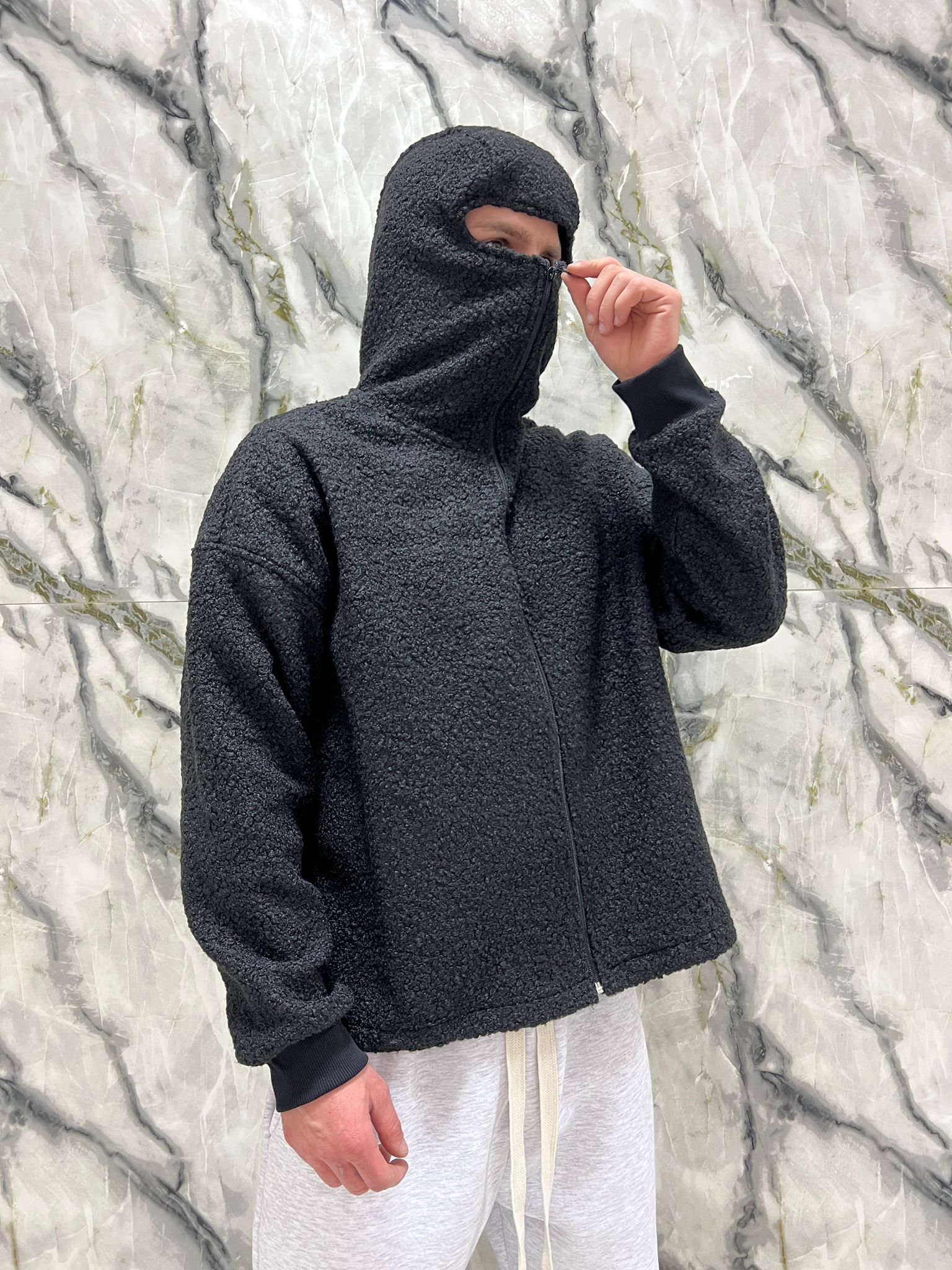 PELLICCIOTO BALACLAVA NERO