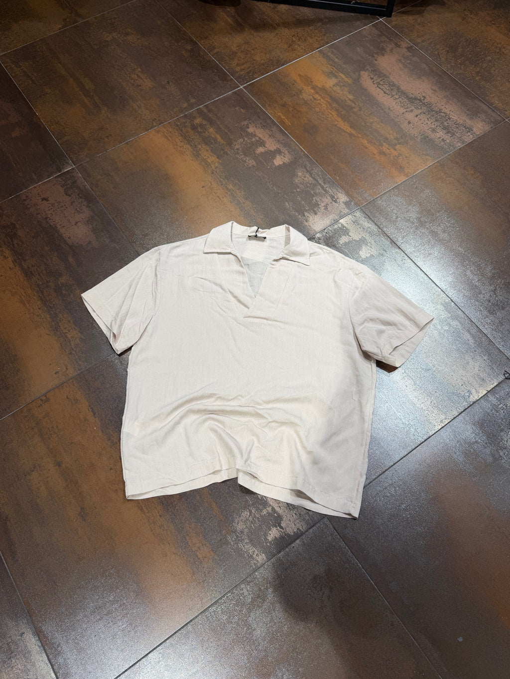 POLO LINO BEIGE