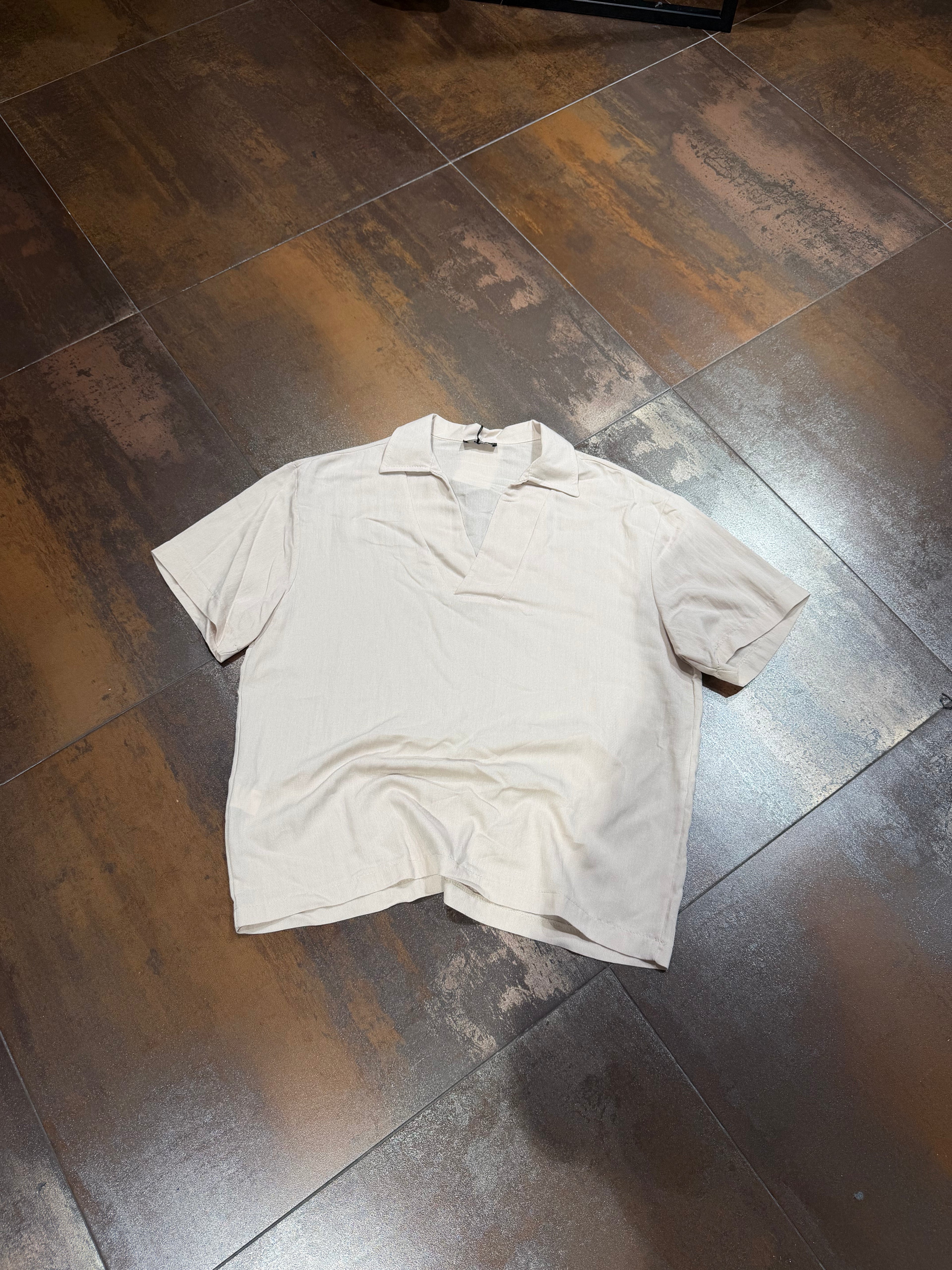 POLO LINO BEIGE