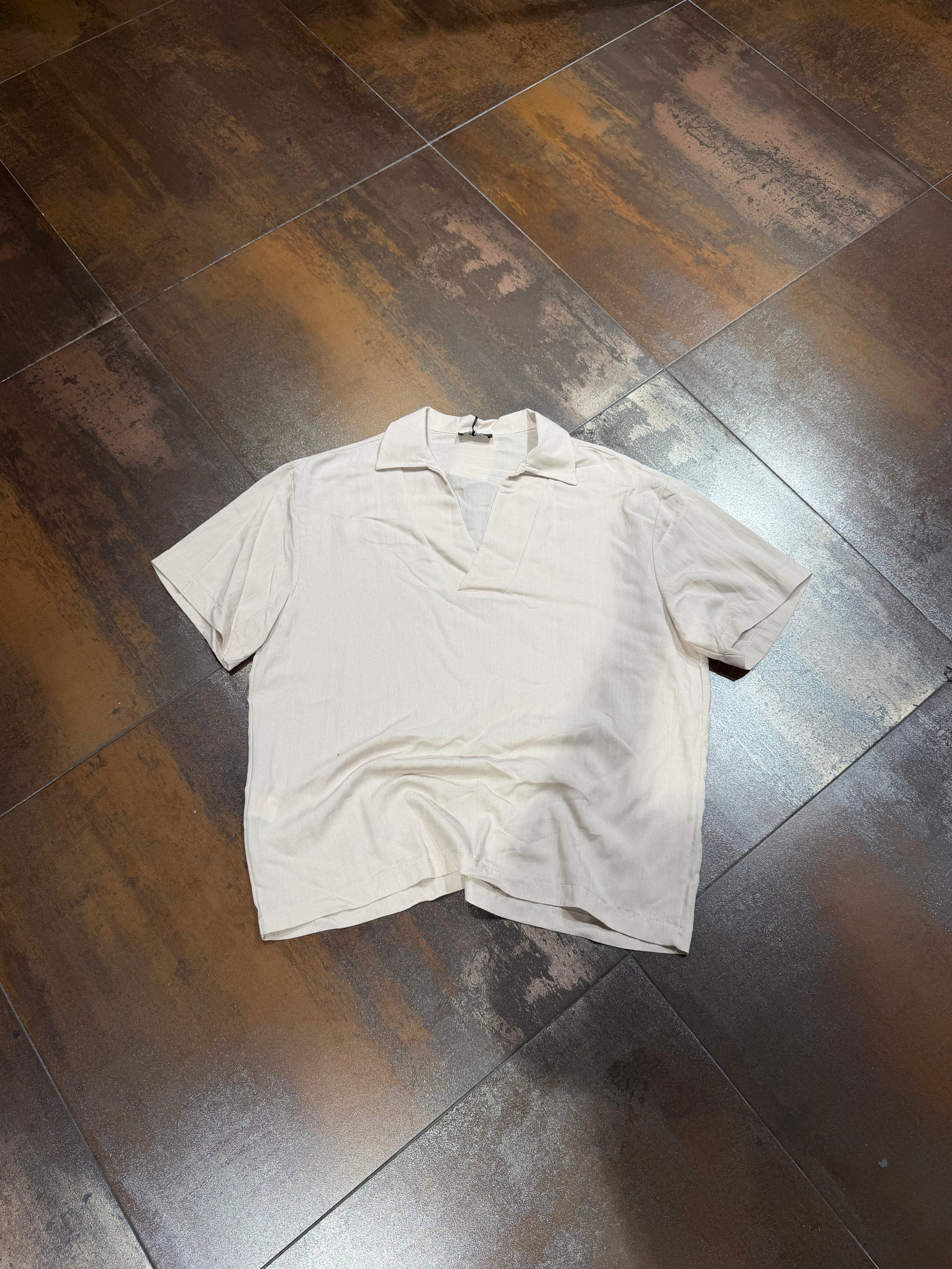 POLO LINO BEIGE