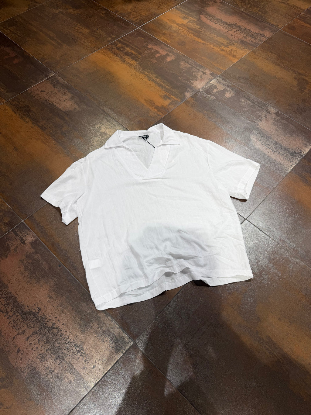 POLO LINO BIANCA