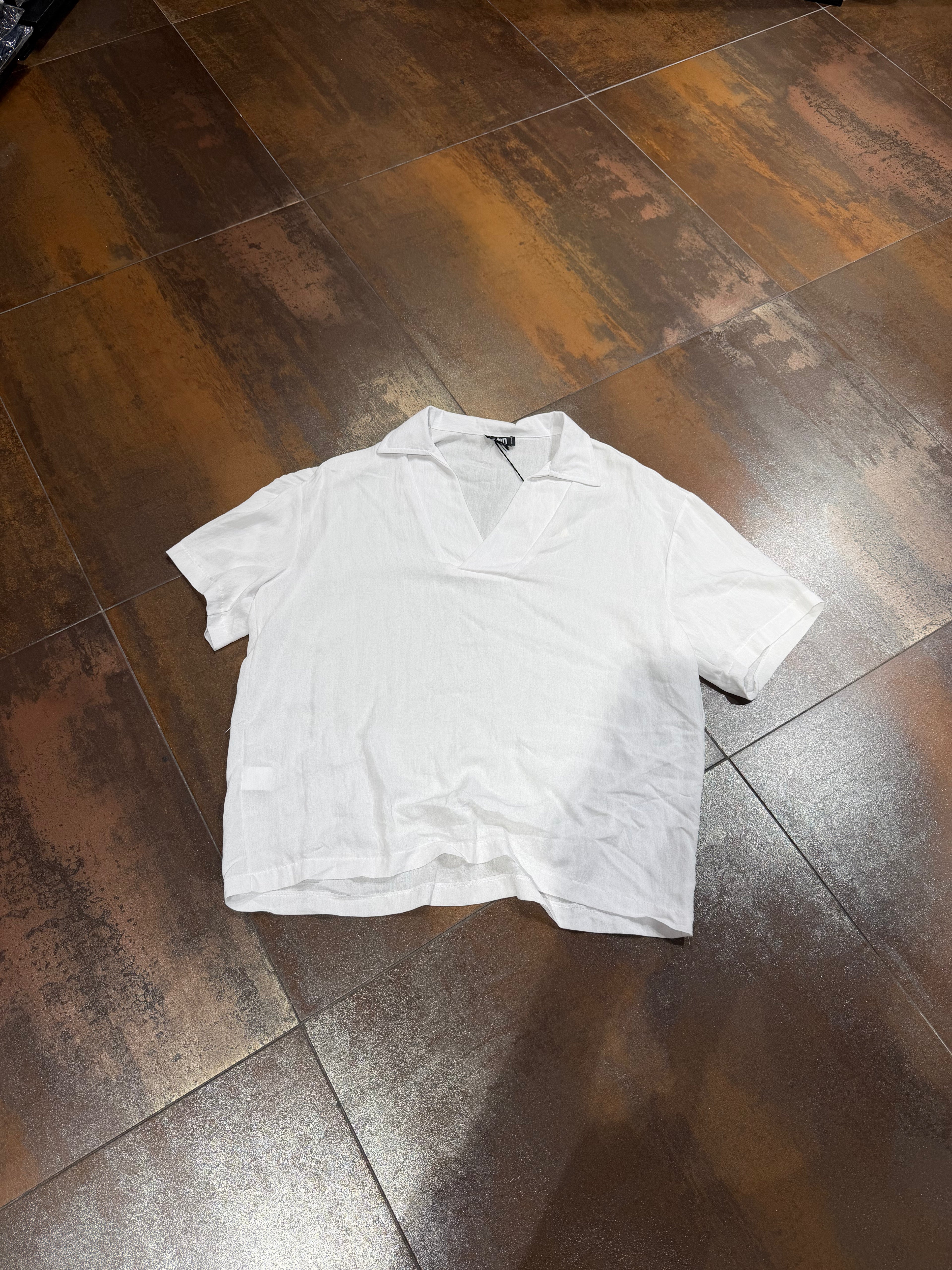 POLO LINO BIANCA