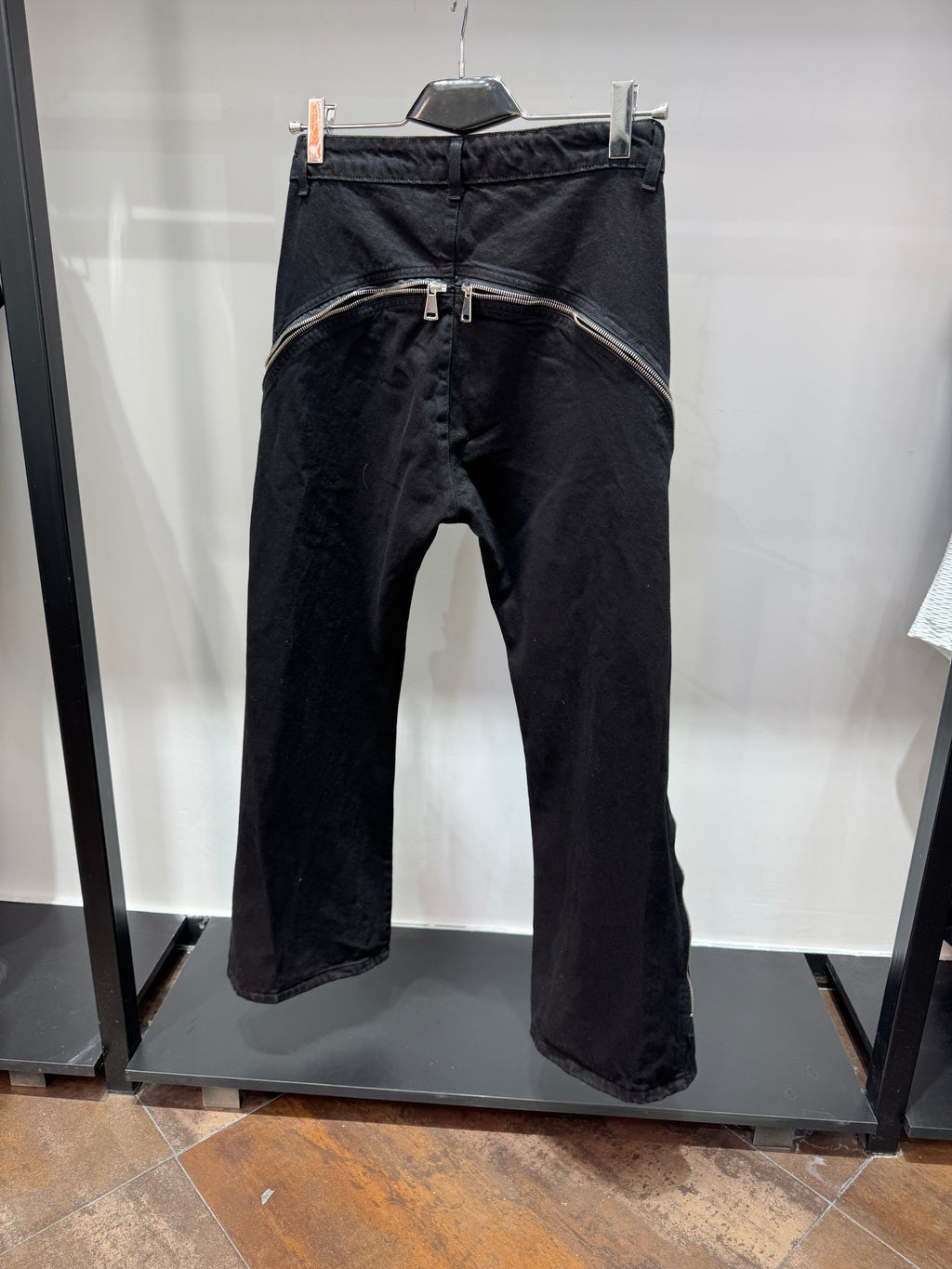 JEANS FLARE ZIP BELIEVE
